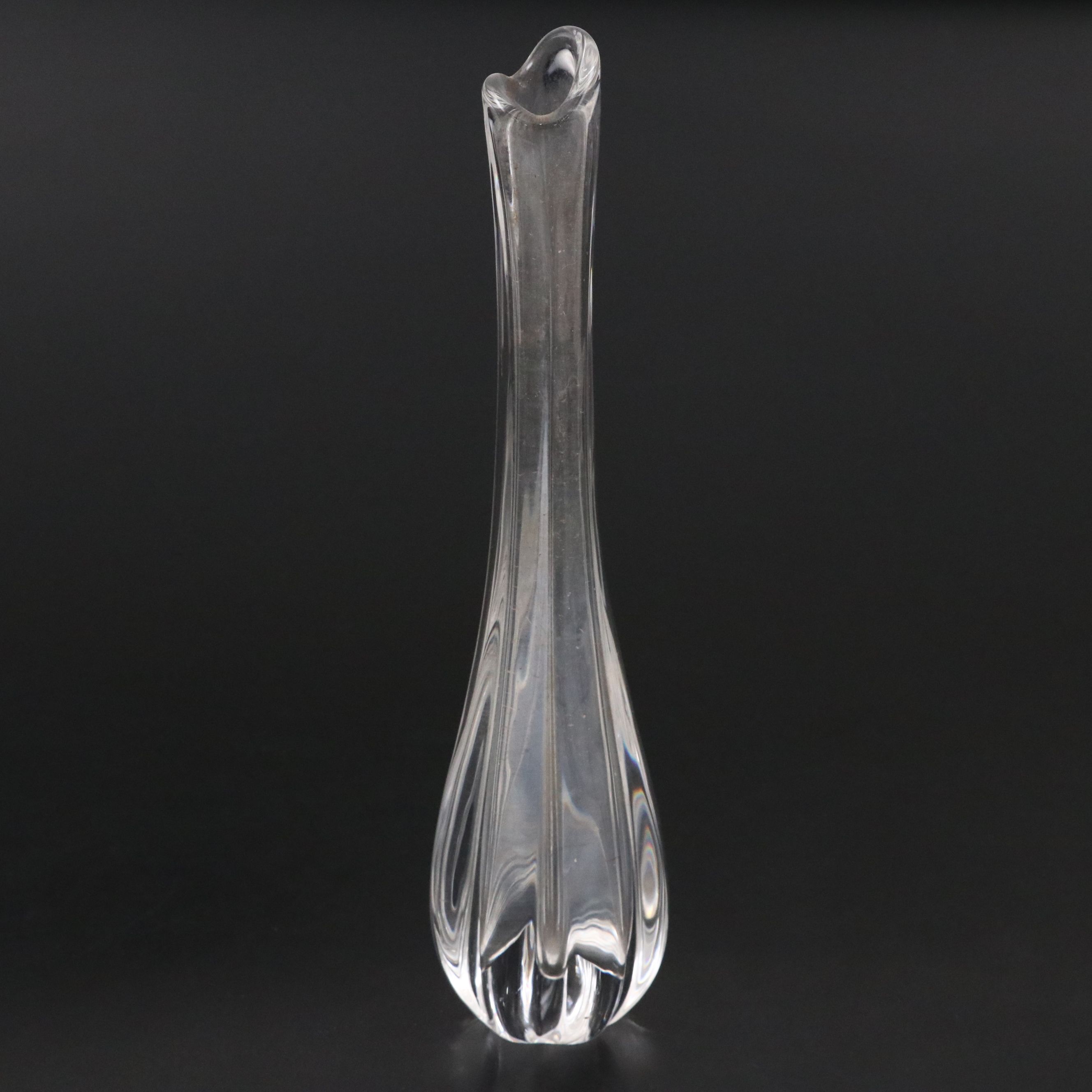 Orrefors Handblown Glass Bud Vase
