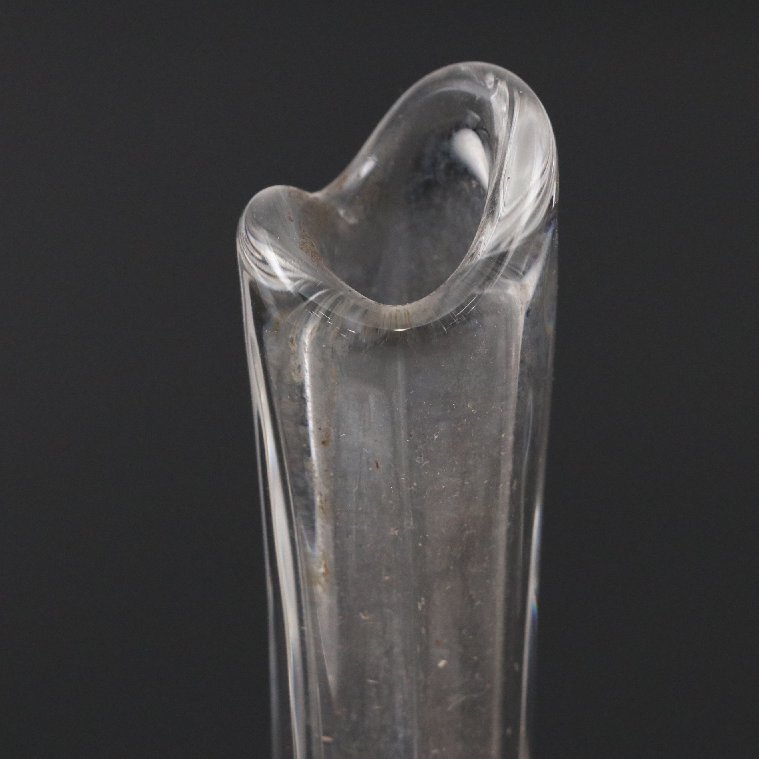 Orrefors Handblown Glass Bud Vase
