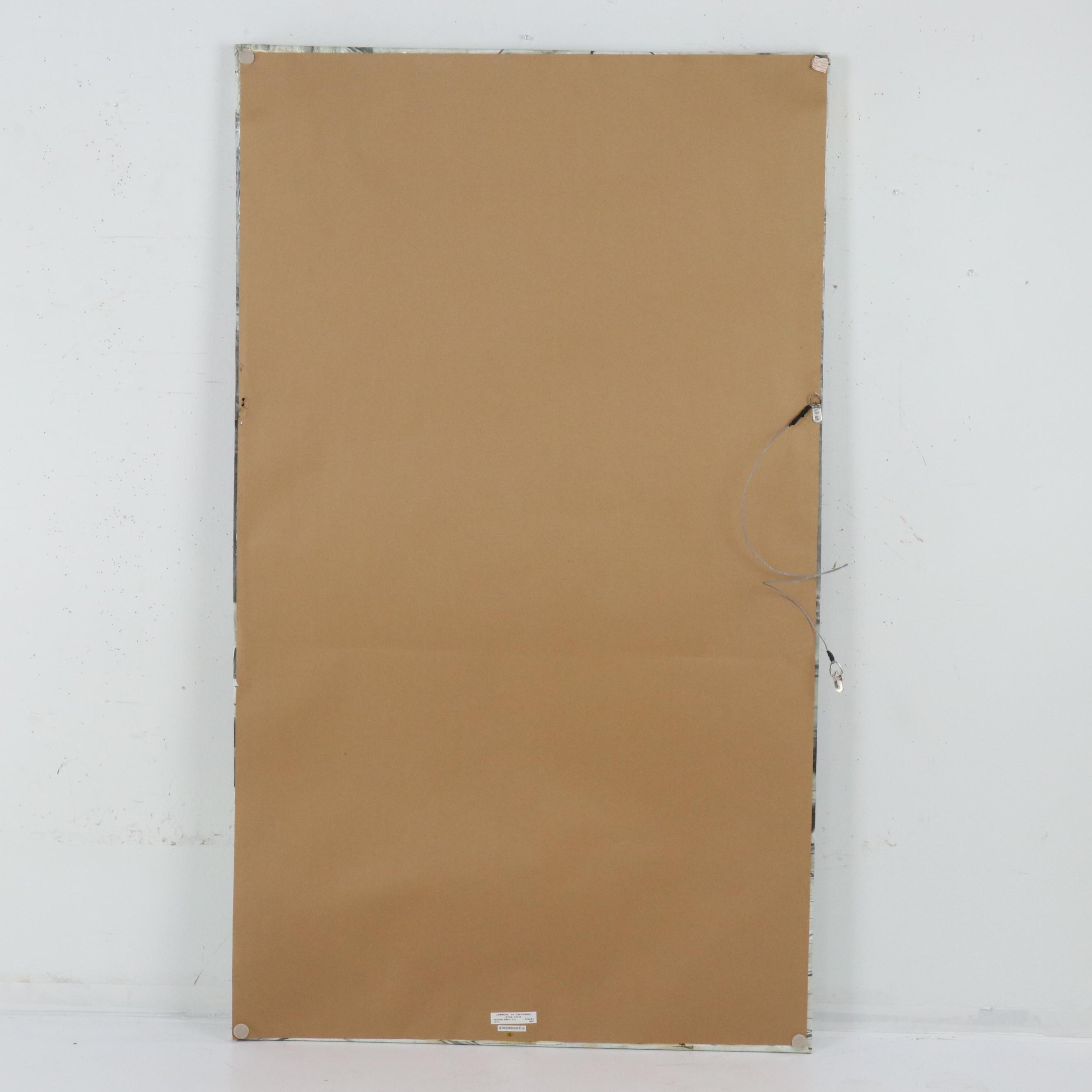 Large-Scale Giclée Photograph of Orange Streetcar, 2013