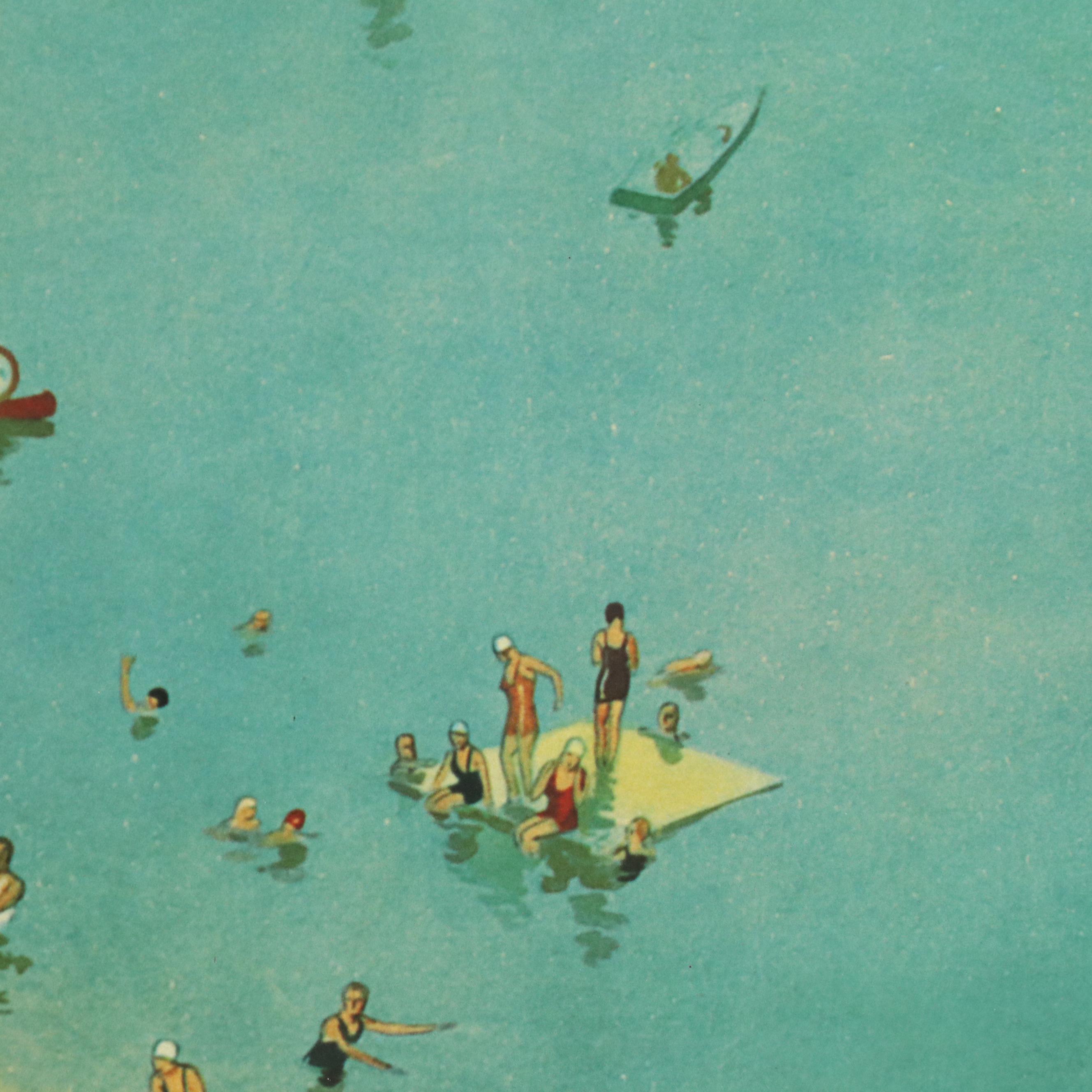 Offset Lithograph Poster After Paul Proehl "Chicago, The Vacation City...," 1998