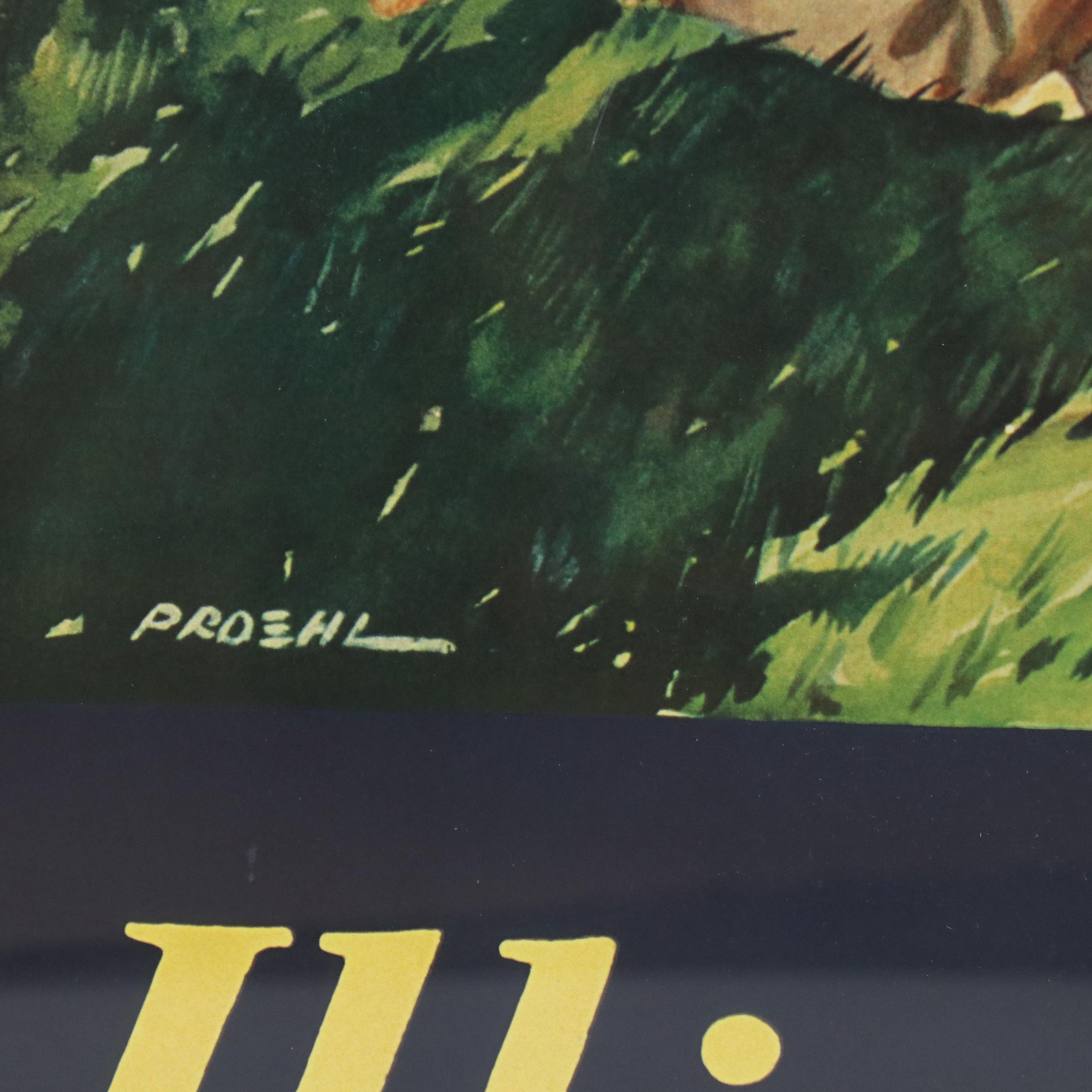 Offset Lithograph Poster After Paul Proehl "Chicago, The Vacation City...," 1998