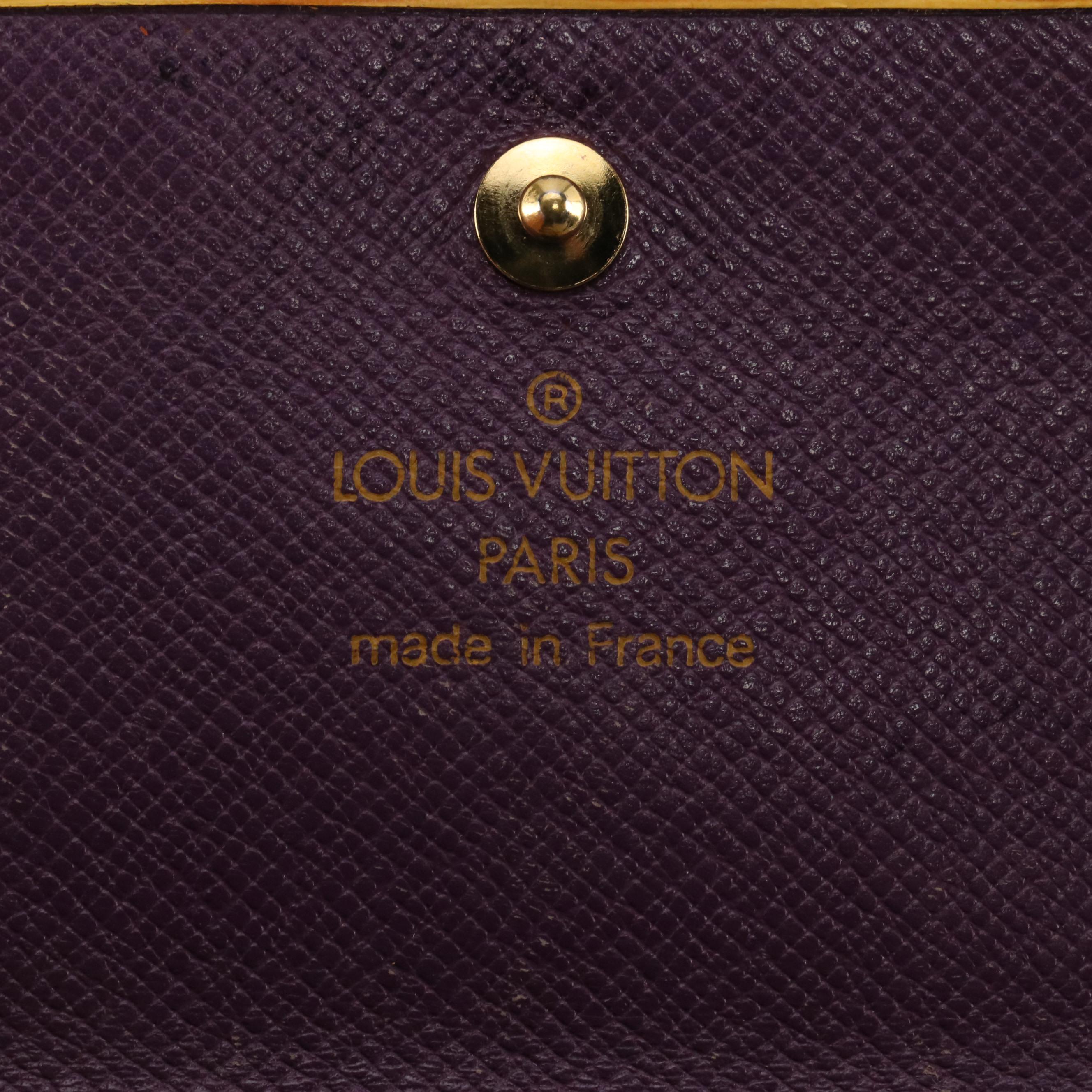 Louis Vuitton Porte-Monnaie, Billets, Cartes Crédit in Tassil Yellow Epi Leather