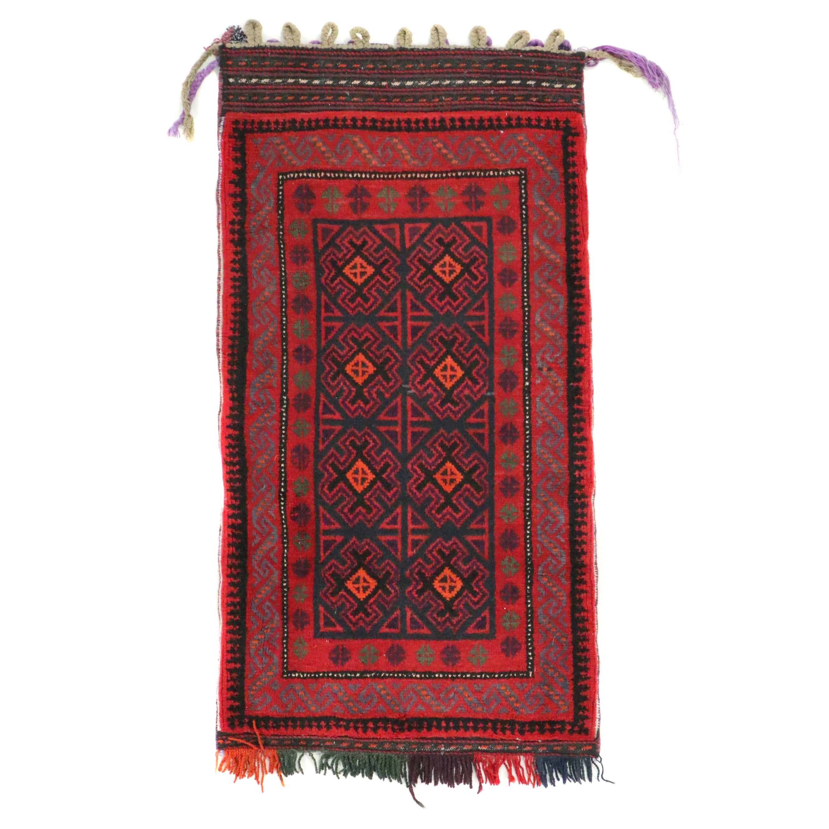 Handmade Afghan Baluch Balisht Storage Bag