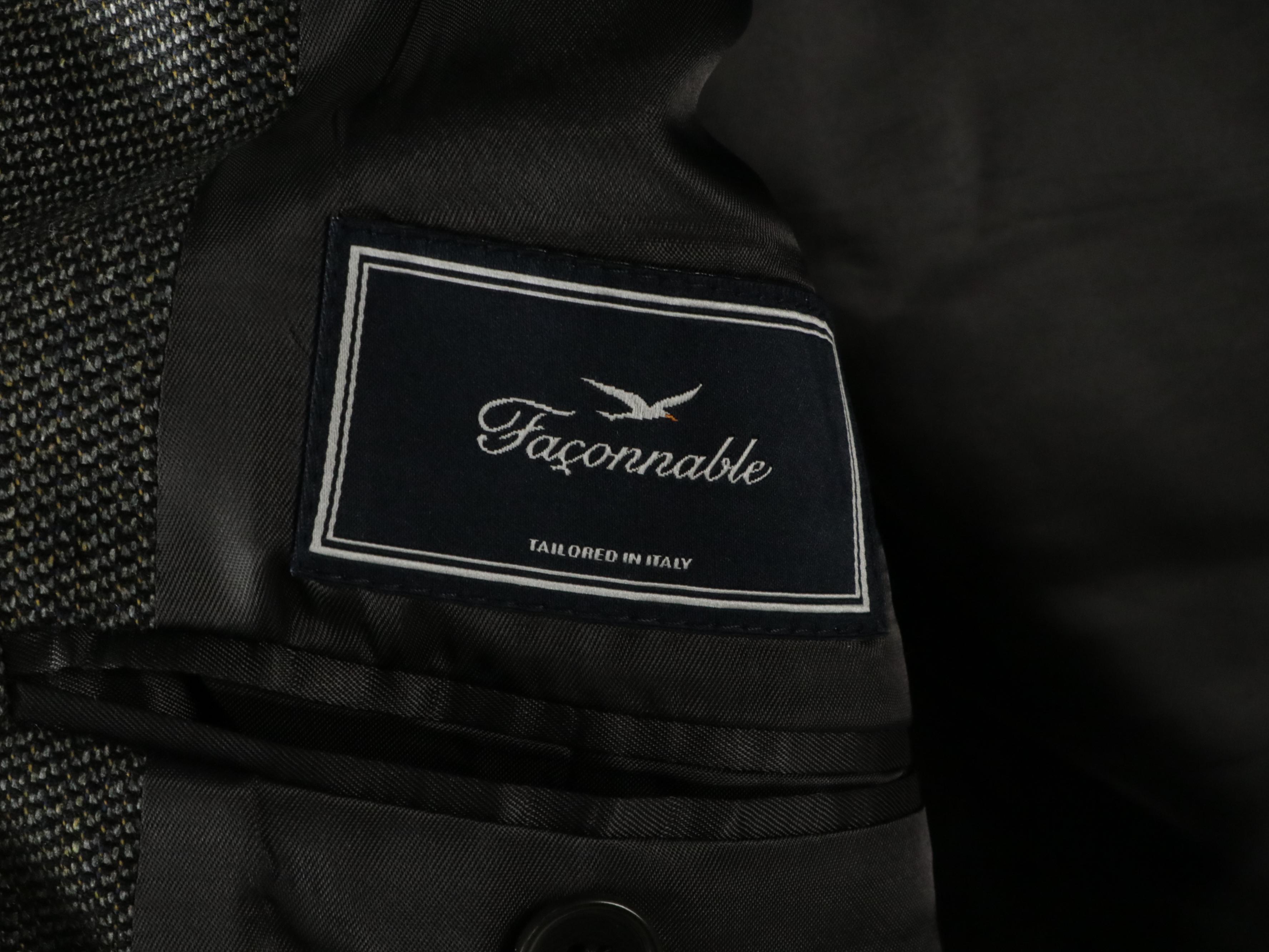 Men's Silk & Wool Blend Blazers by Façonnable & Brooks Brother W/ Other Blazers