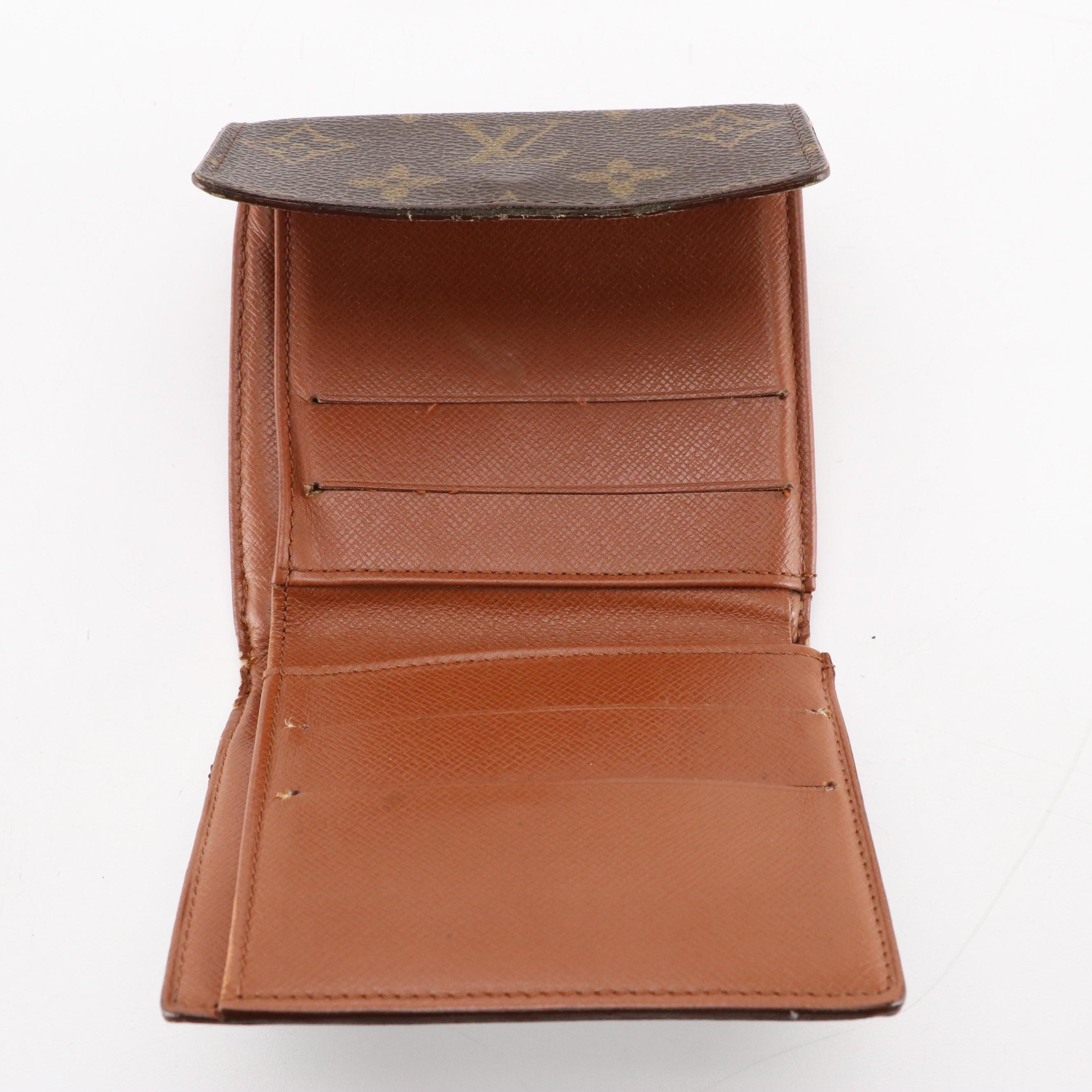 Louis Vuitton Porte-Monnaie, Billets, Cartes Crédit in Monogram Canvas