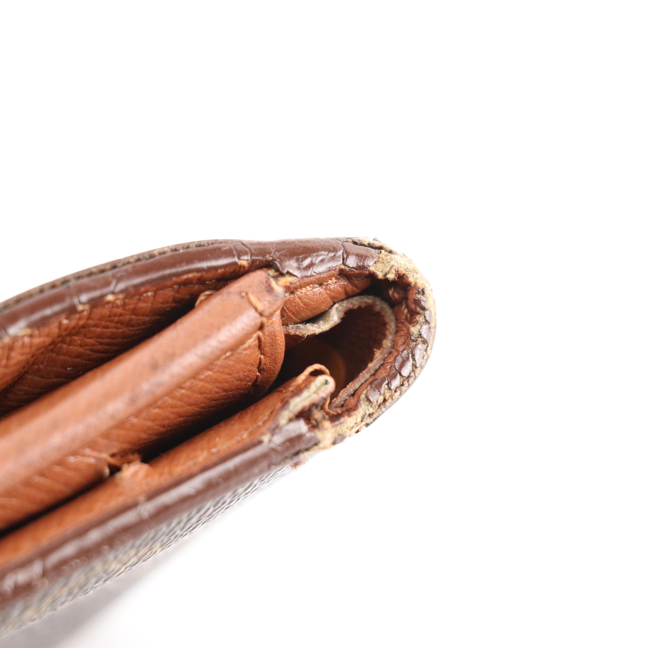 Louis Vuitton Porte-Monnaie, Billets, Cartes Crédit in Monogram Canvas