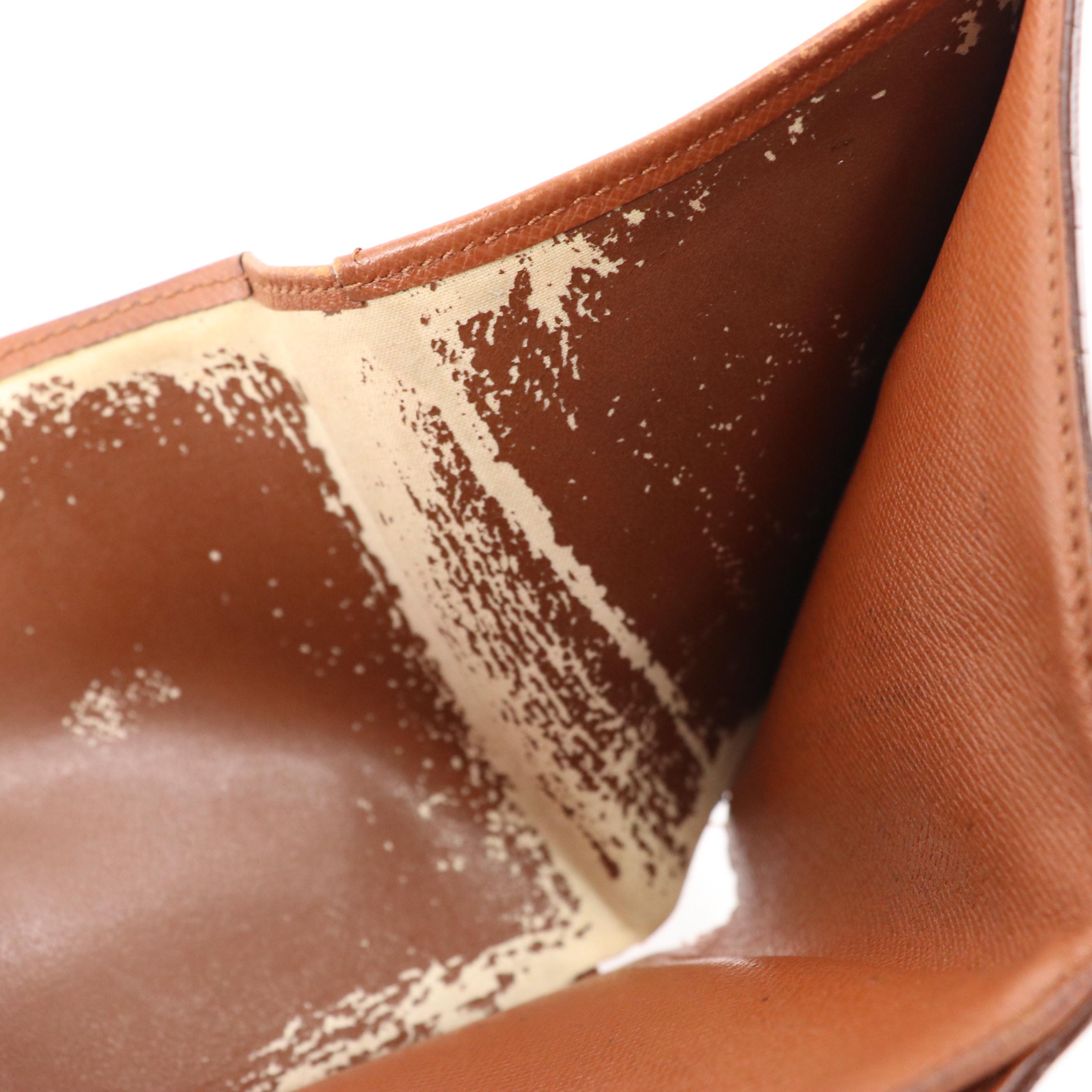 Louis Vuitton Porte-Monnaie, Billets, Cartes Crédit in Monogram Canvas