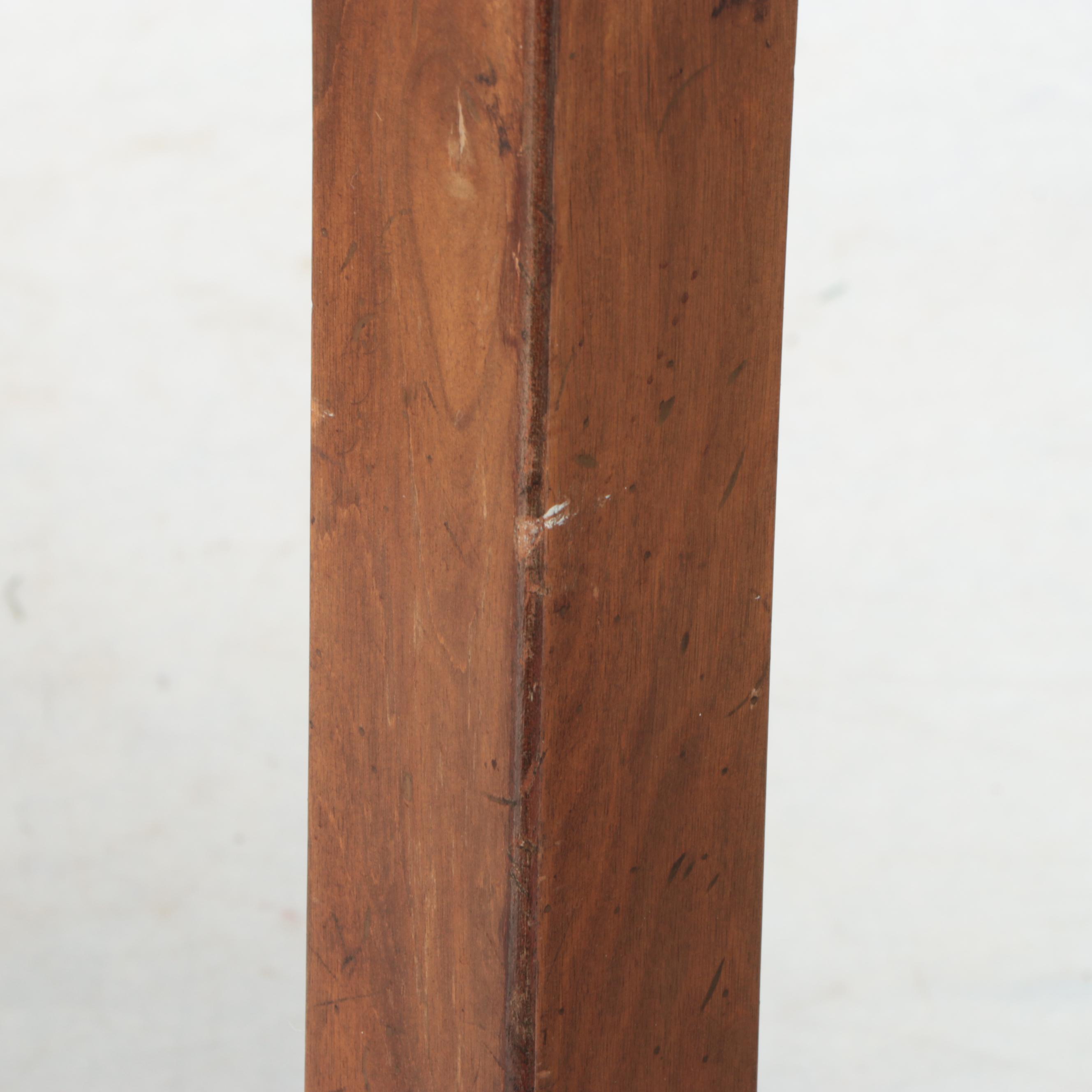 Modern Mahogany Veneered Console Table