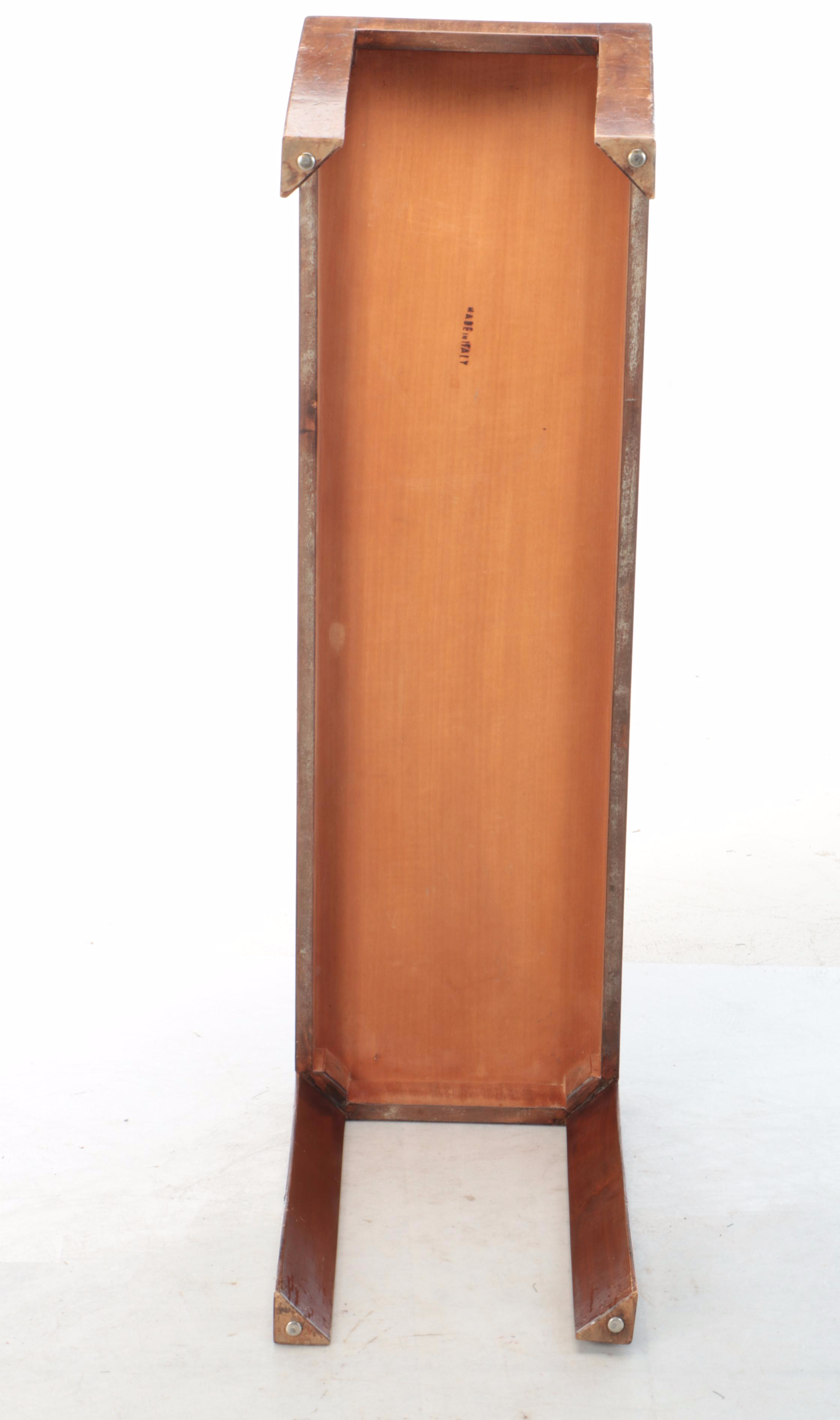 Modern Mahogany Veneered Console Table