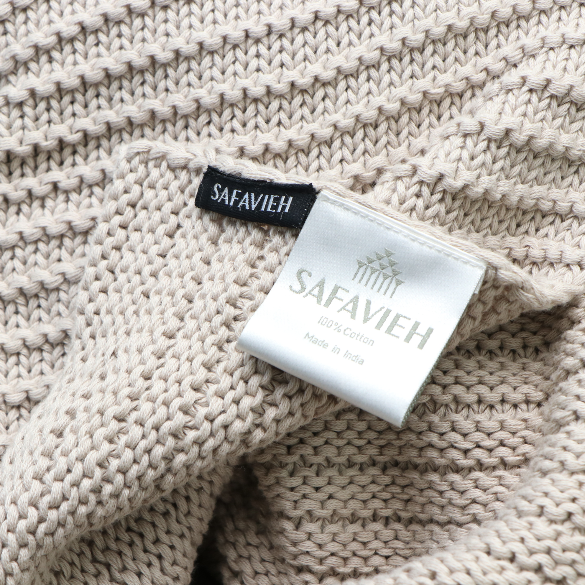 Safavieh Cotton Throw, Surya Accent Pillows, Baskets and Bathroom Accessories