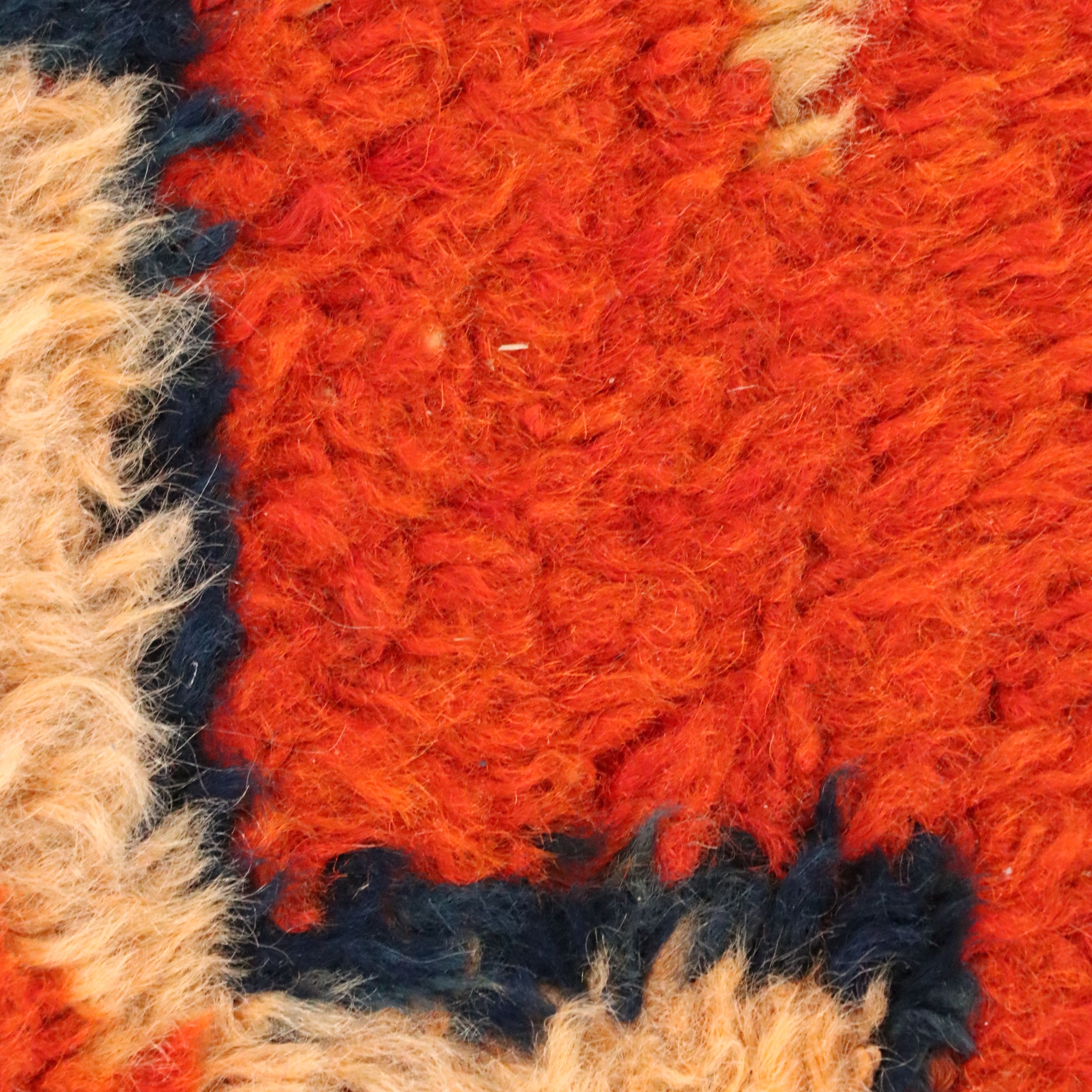 3'2 x 10'6 Hand-Knotted Turkish Village Carpet Runner Long Rug