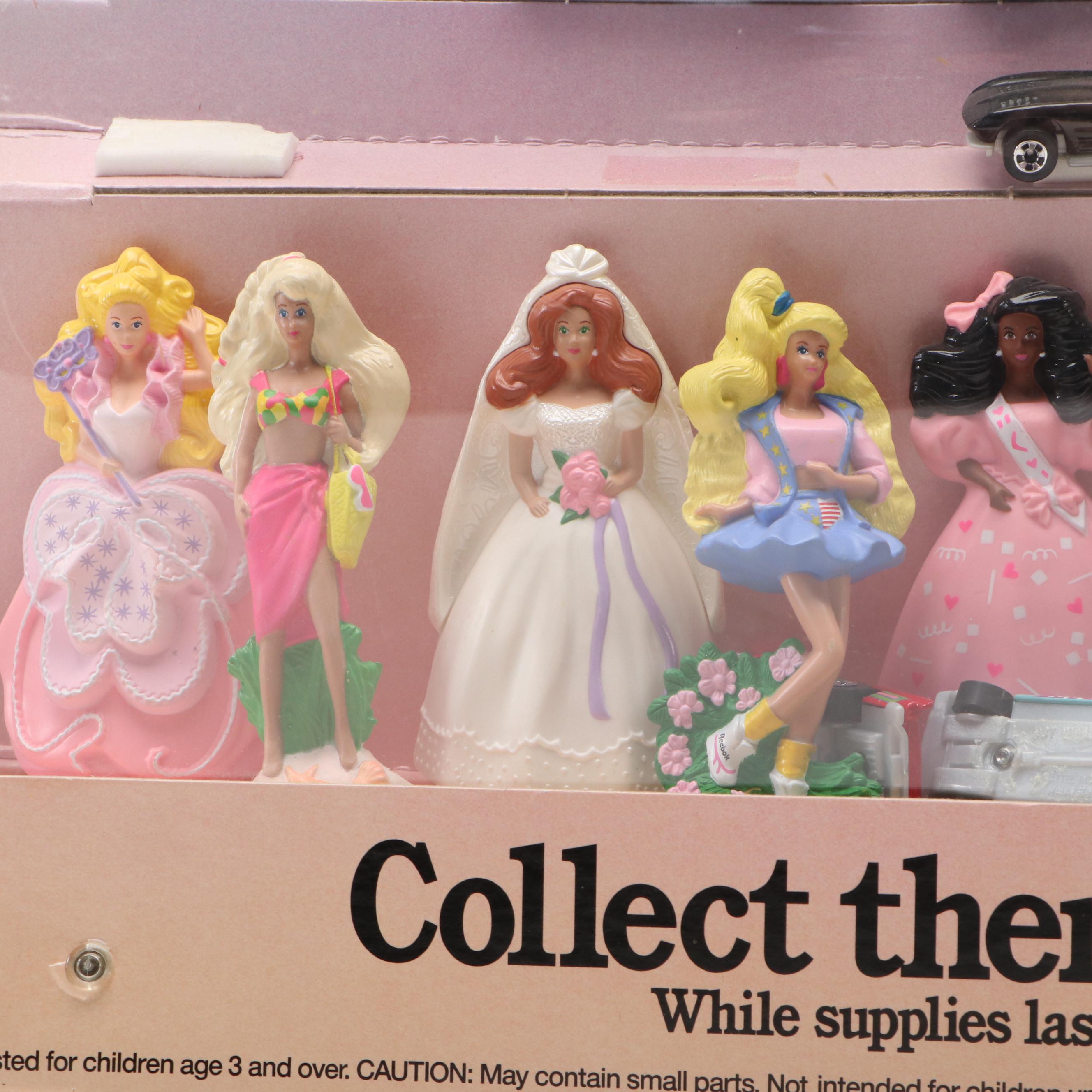 McDonald's "Hot Wheels or Barbie" Happy Meal Display, 1991