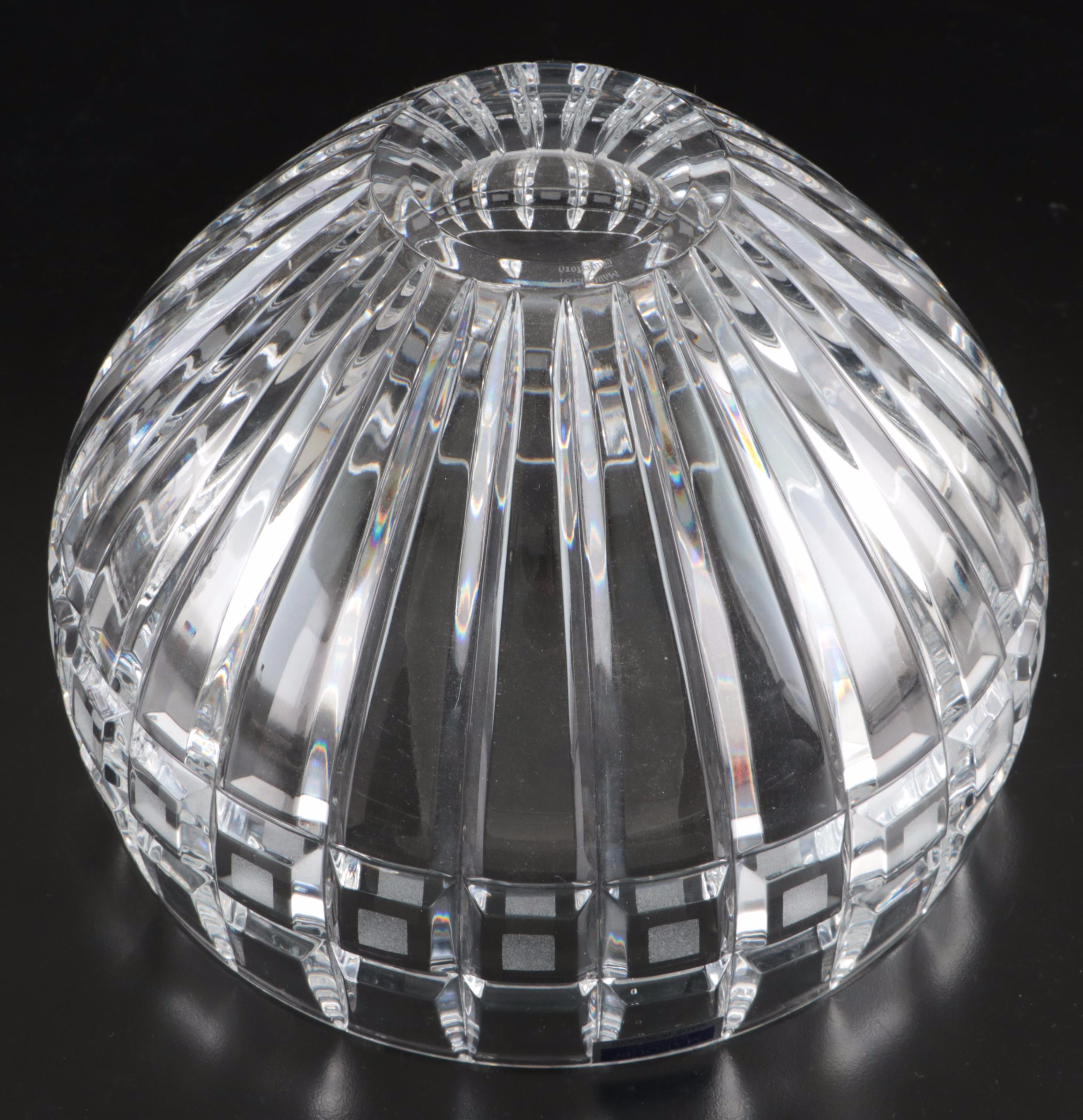 Marquis by Waterford "Quadrata" Crystal Bowls