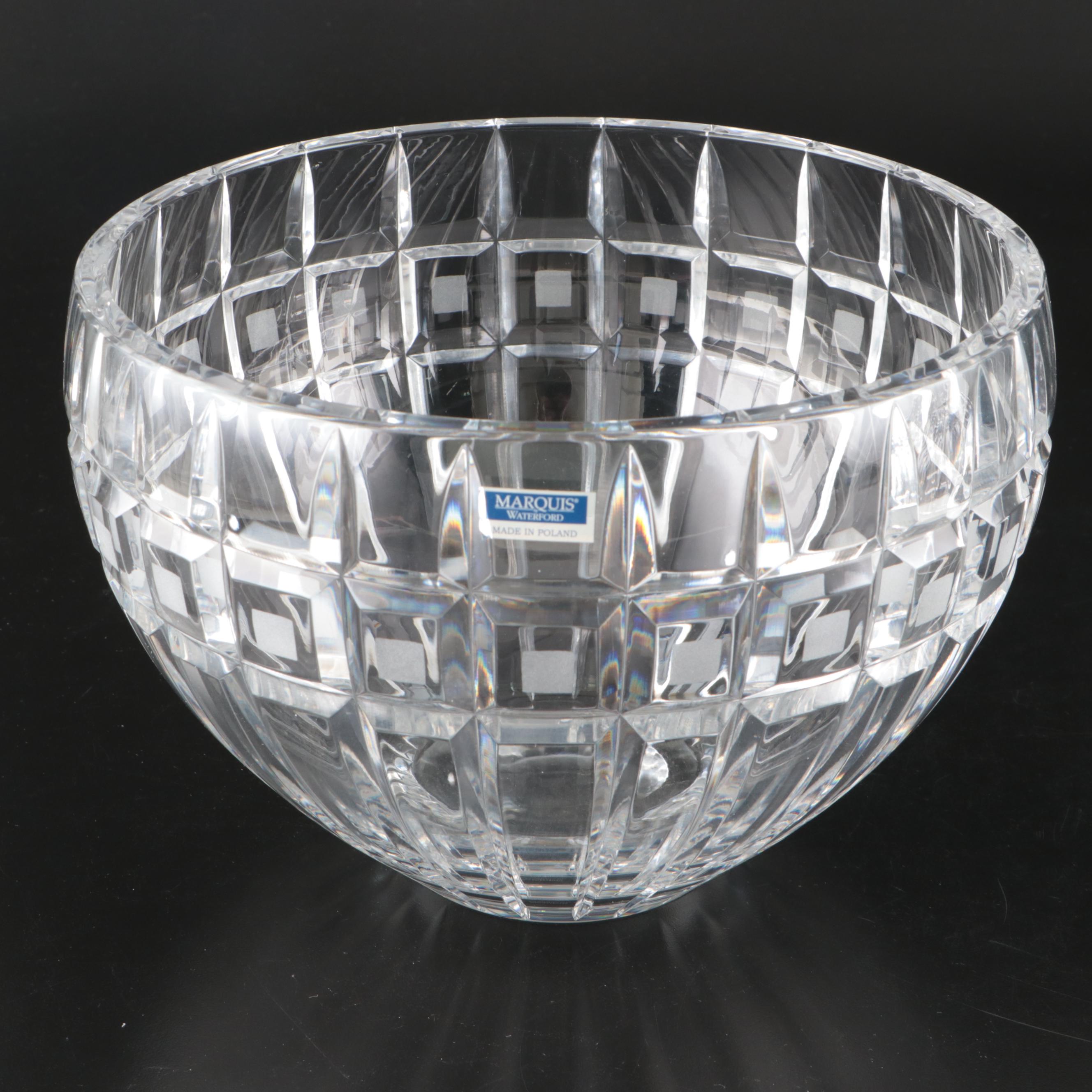 Marquis by Waterford "Quadrata" Crystal Bowls