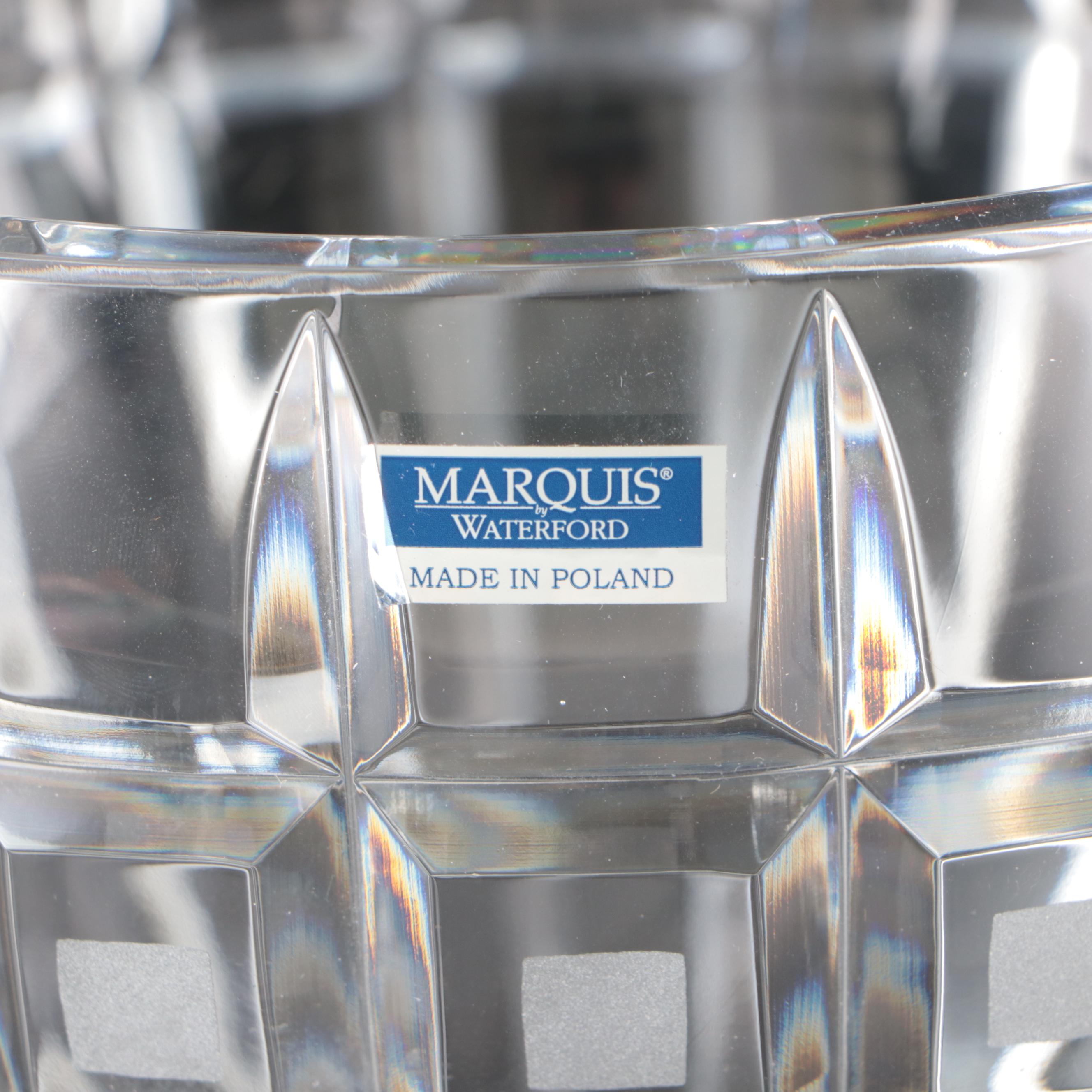 Marquis by Waterford "Quadrata" Crystal Bowls