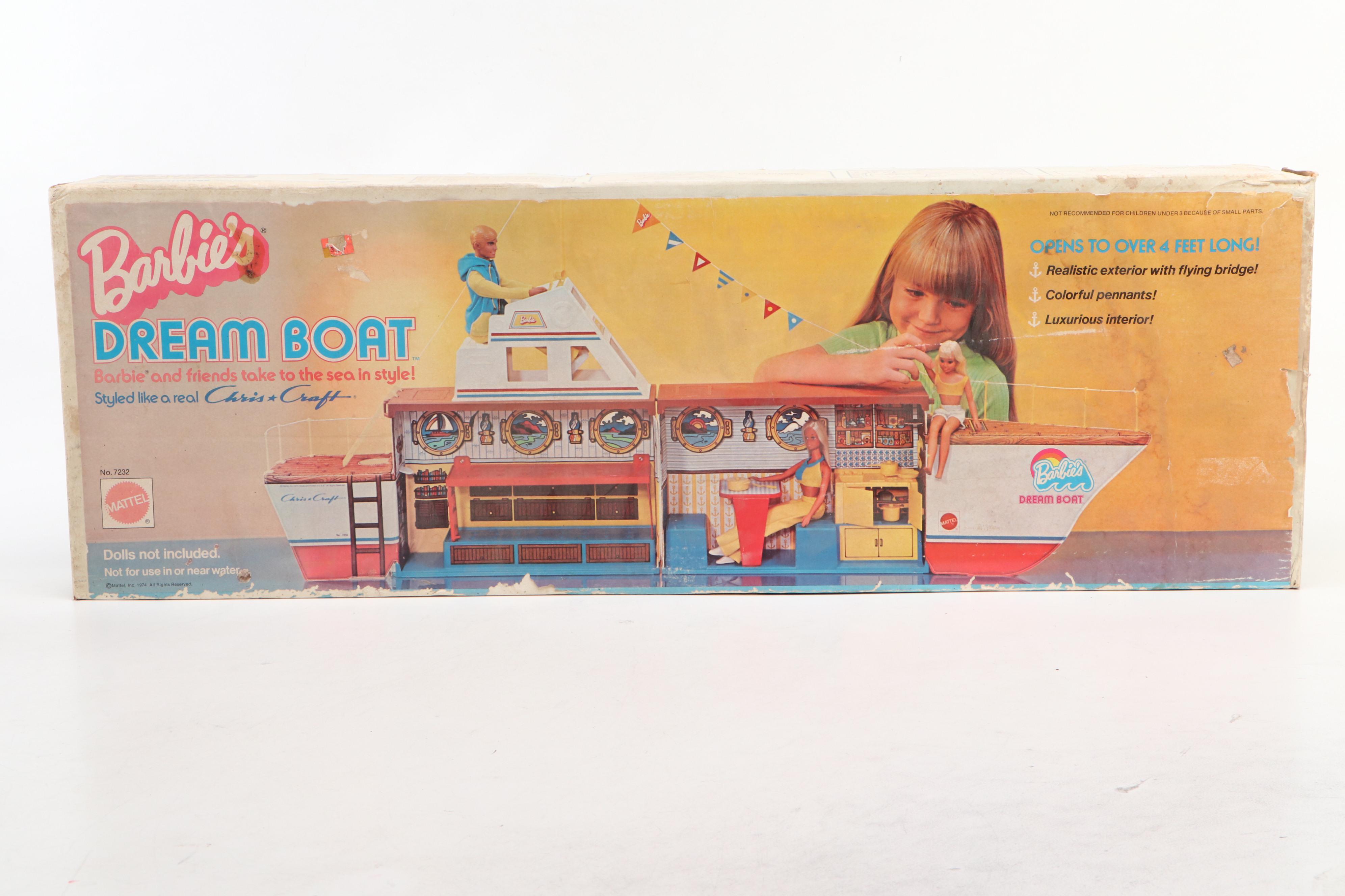 Mattel "Barbie's Dream Boat" Play Set, 1974