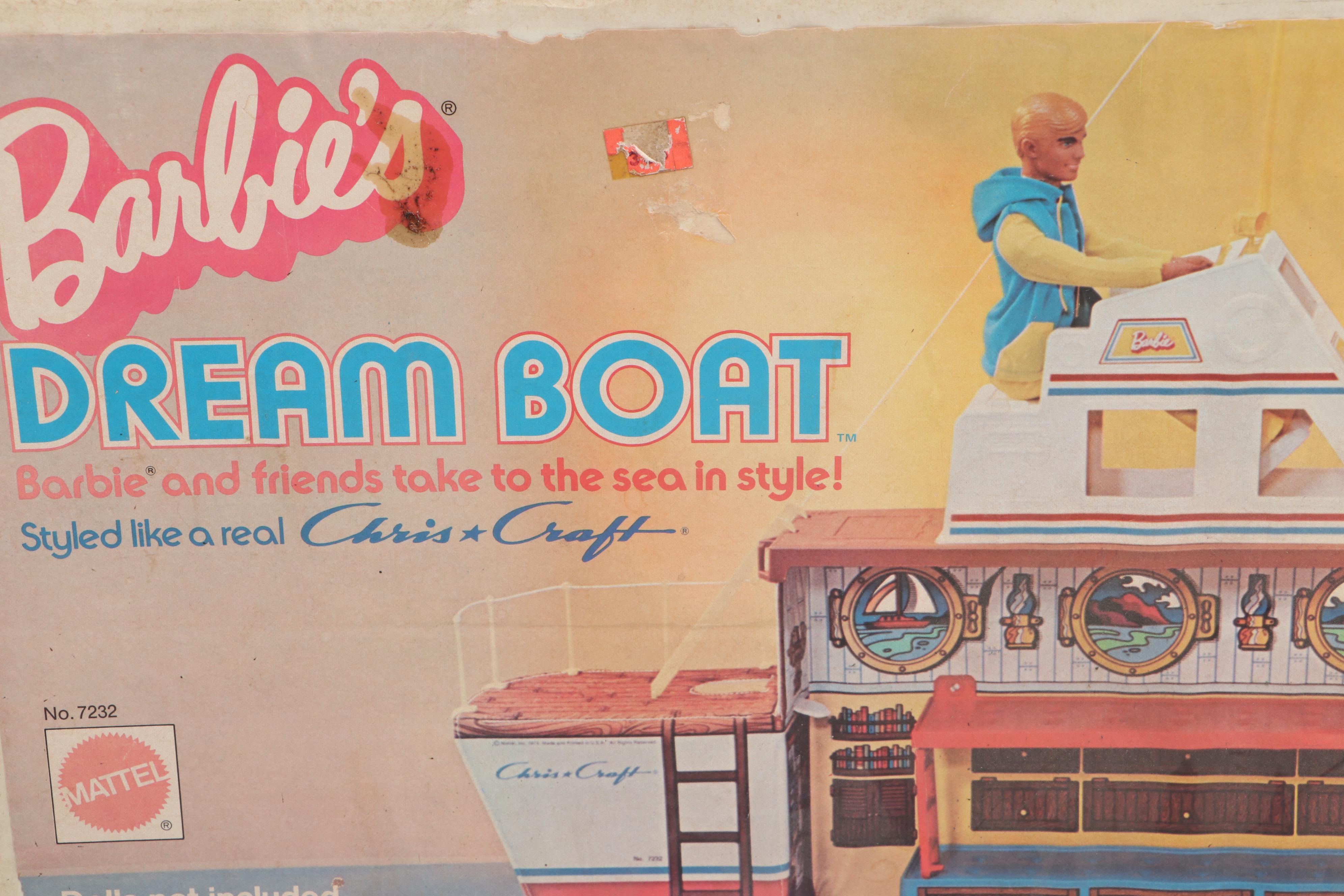 Mattel "Barbie's Dream Boat" Play Set, 1974