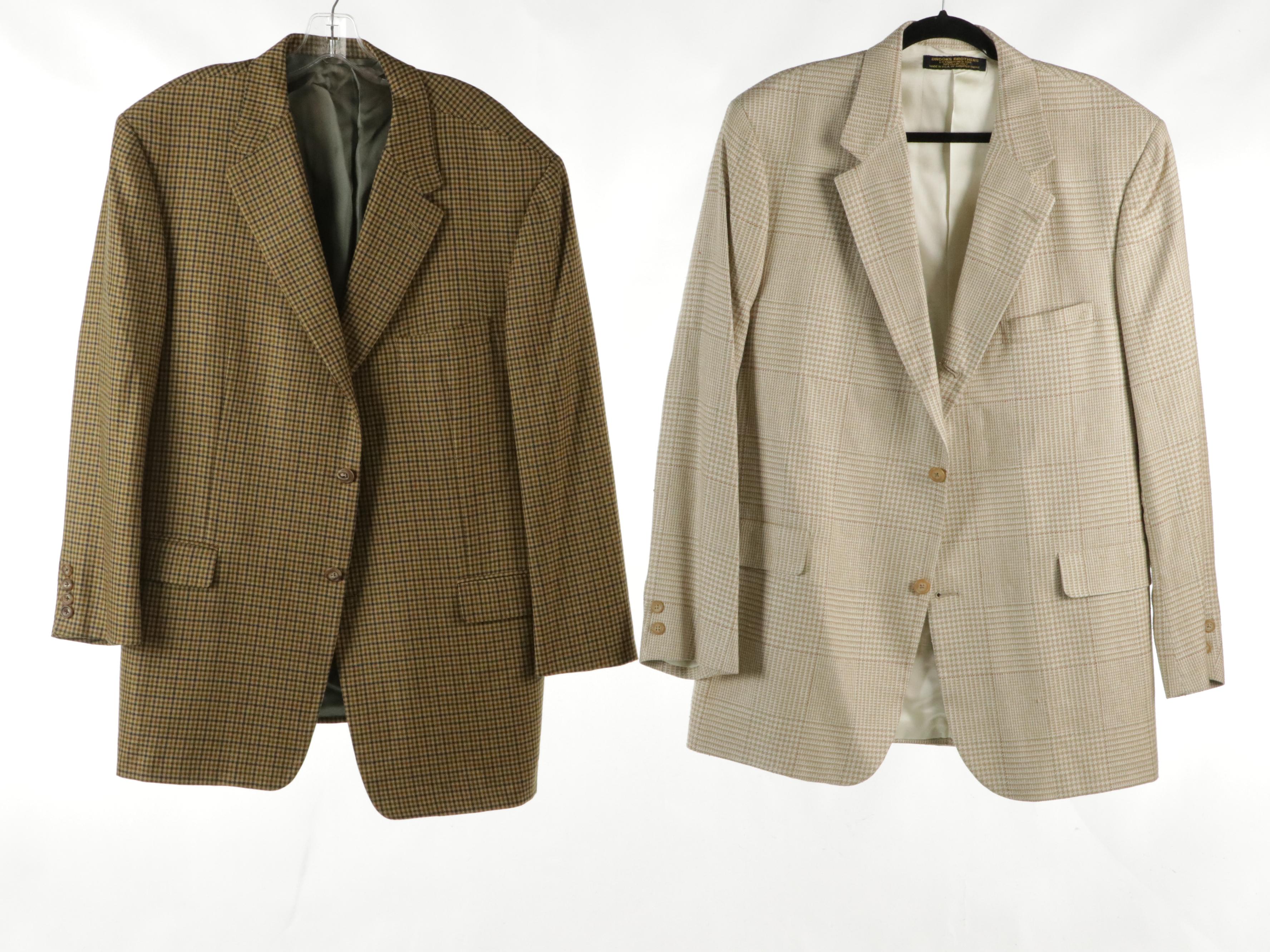 Men's Canali and Ermenegildo Zegna Cashmere, Wool & Silk Blend Blazers W/ More
