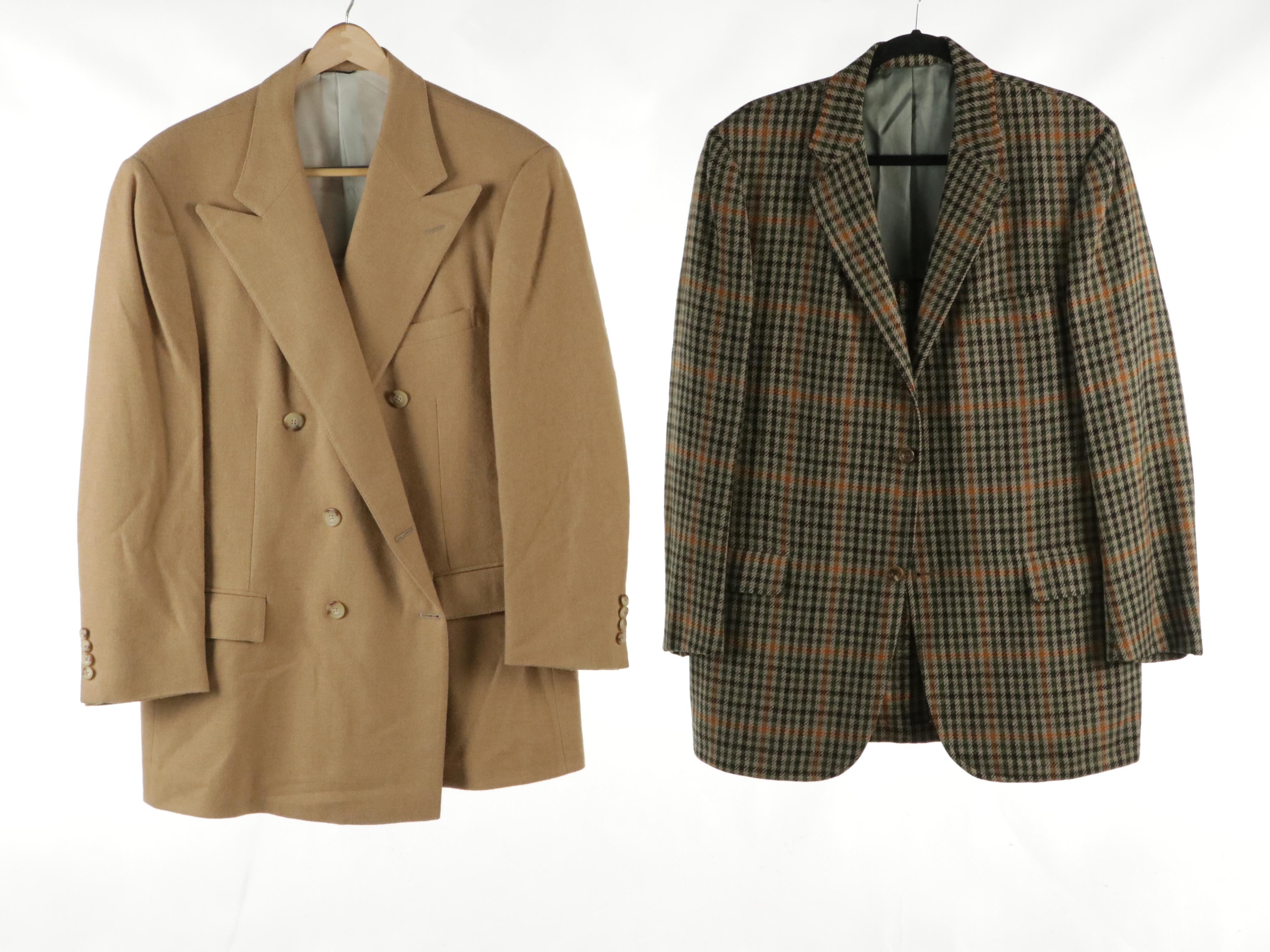 Men's Canali and Ermenegildo Zegna Cashmere, Wool & Silk Blend Blazers W/ More