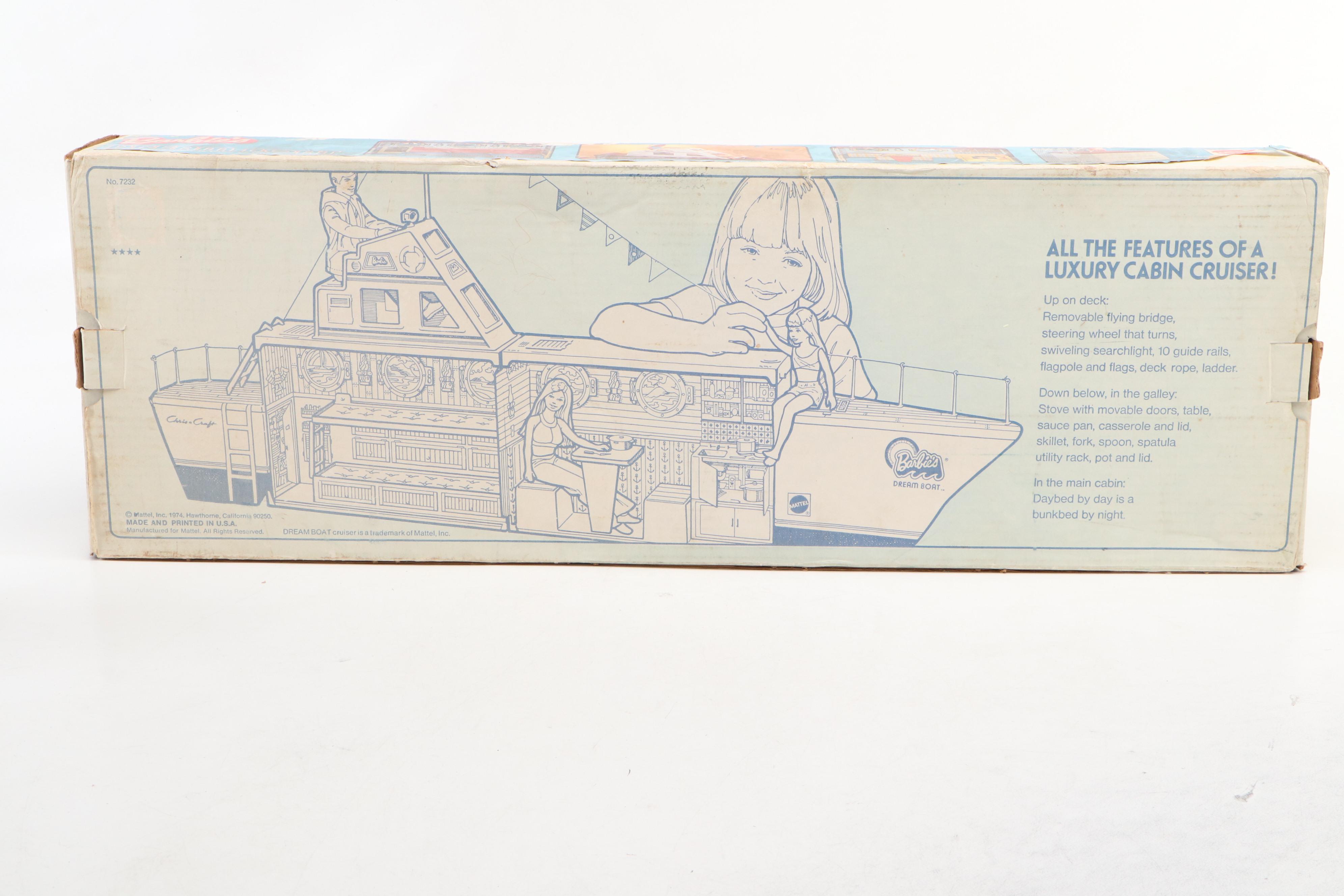 Mattel "Barbie's Dream Boat" Play Set, 1974