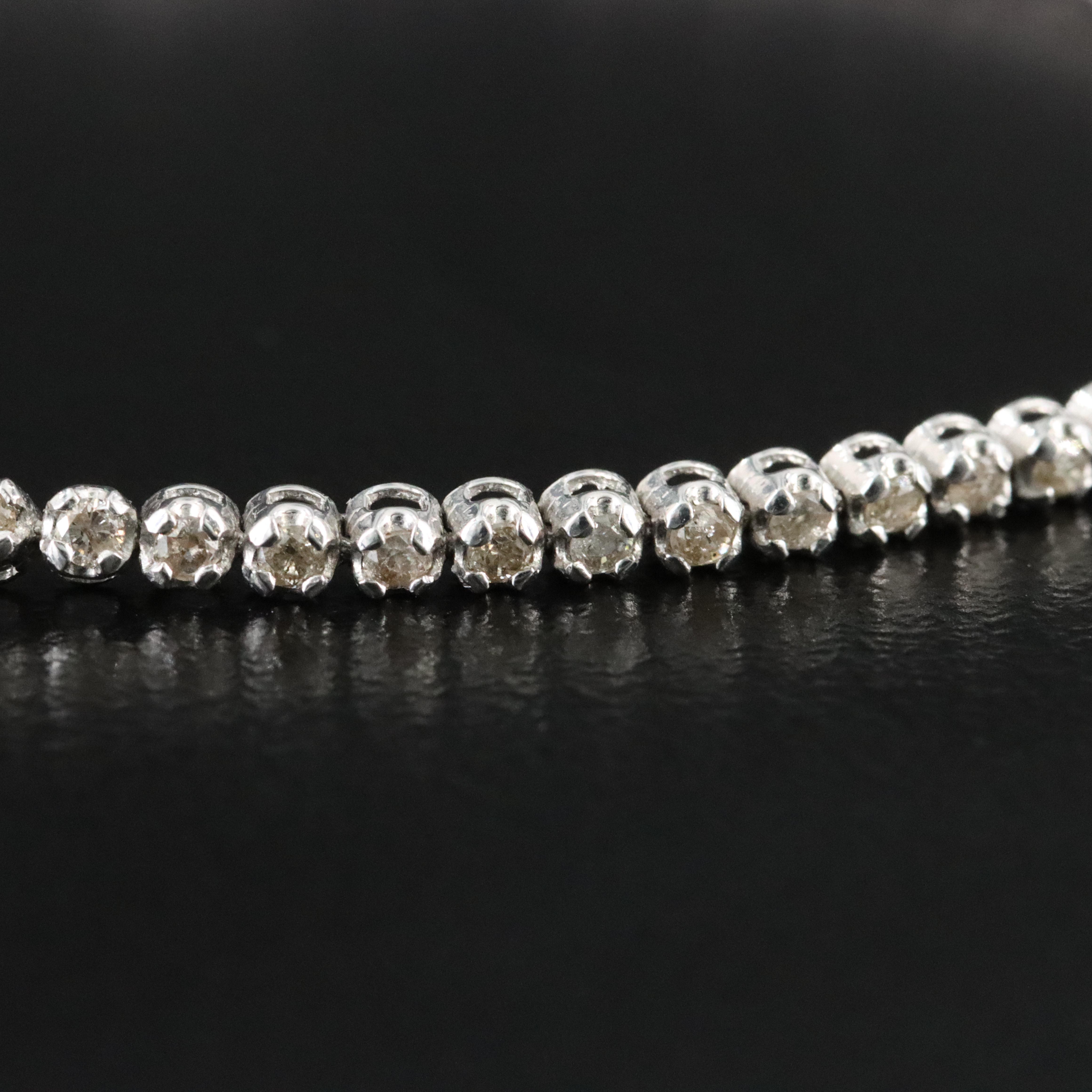 18K 1.15 CTW Diamond Bracelet