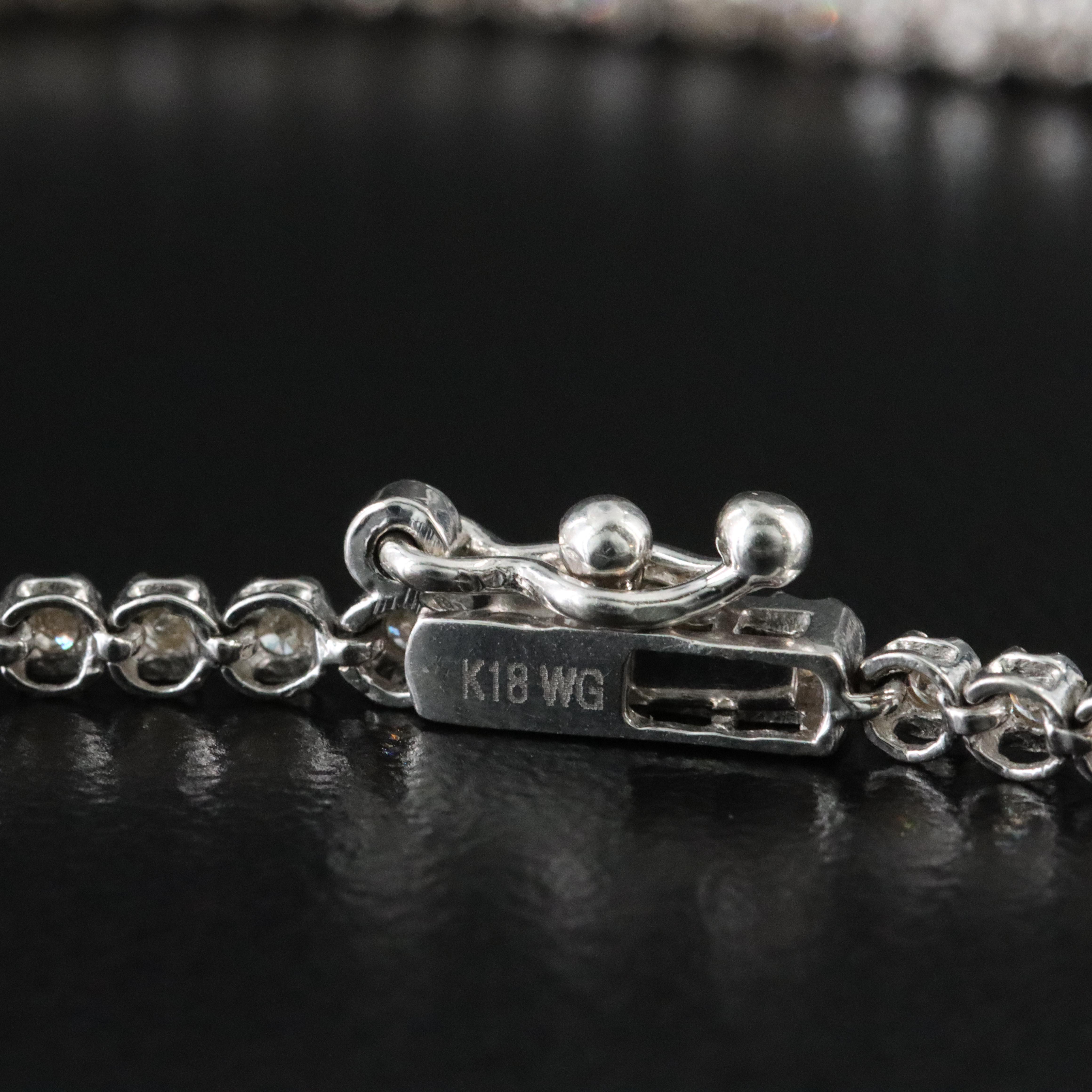 18K 1.15 CTW Diamond Bracelet