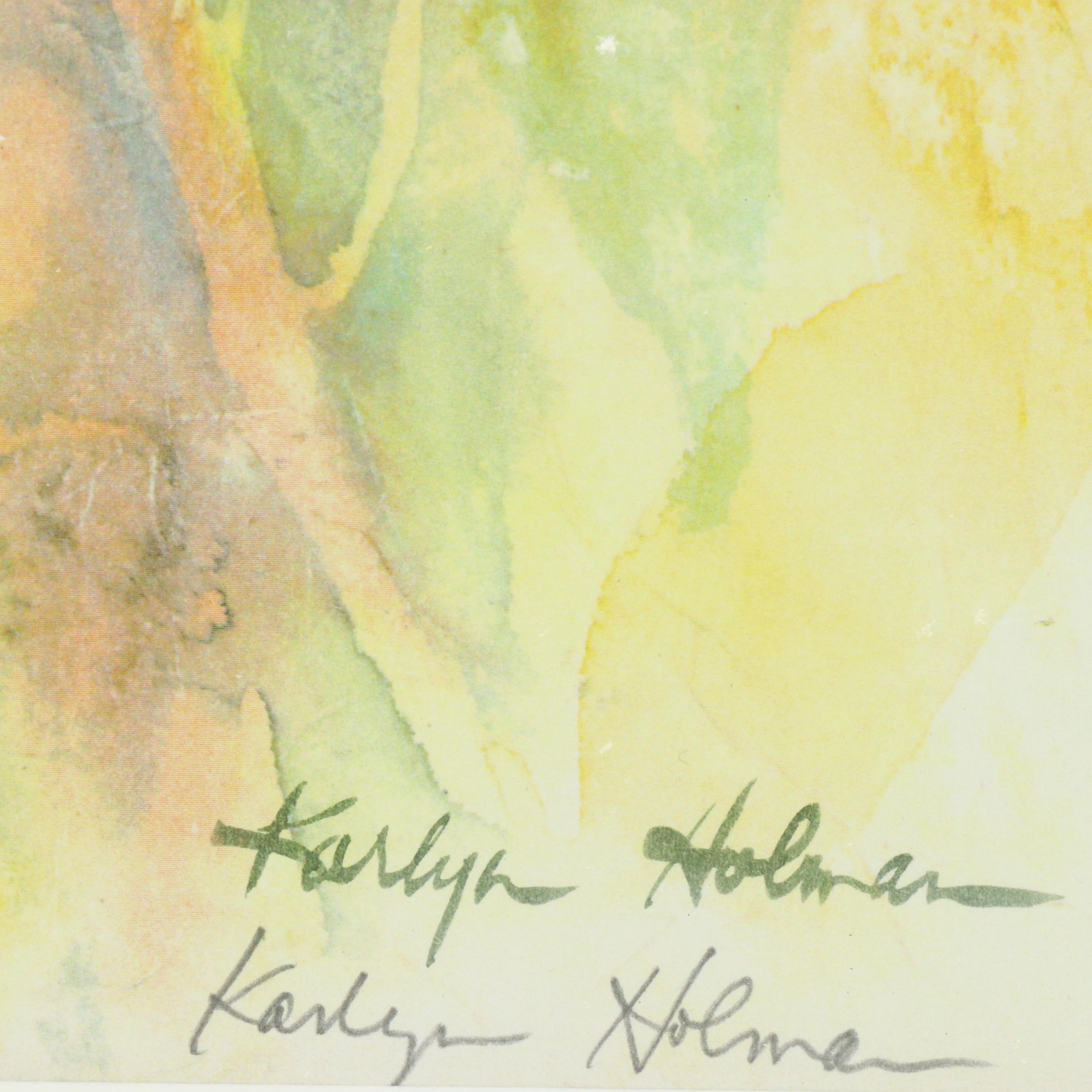 Karlyn Holman Floral Digital Print
