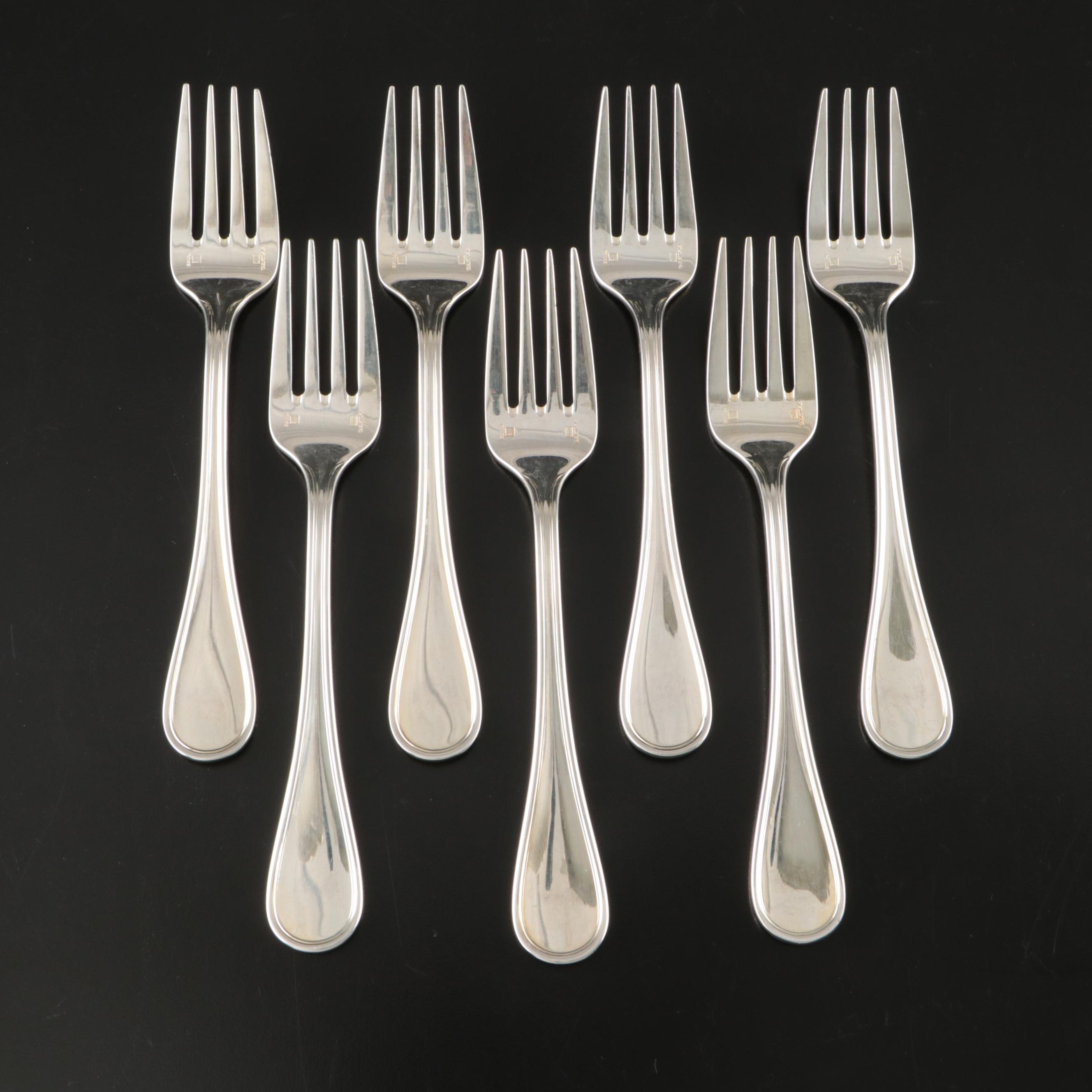 Christofle Silver Plate Dinner Forks