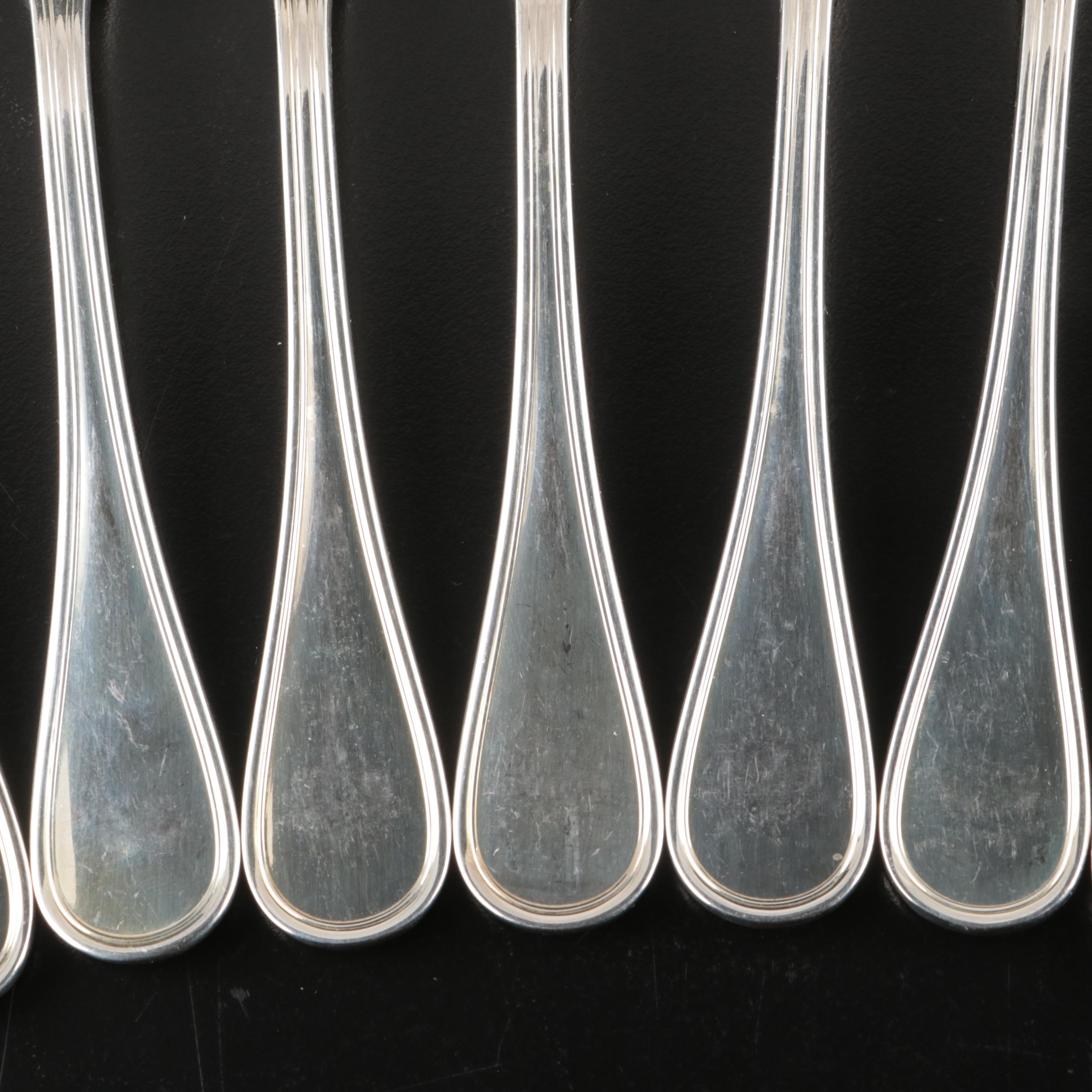 Christofle Silver Plate Dinner Forks