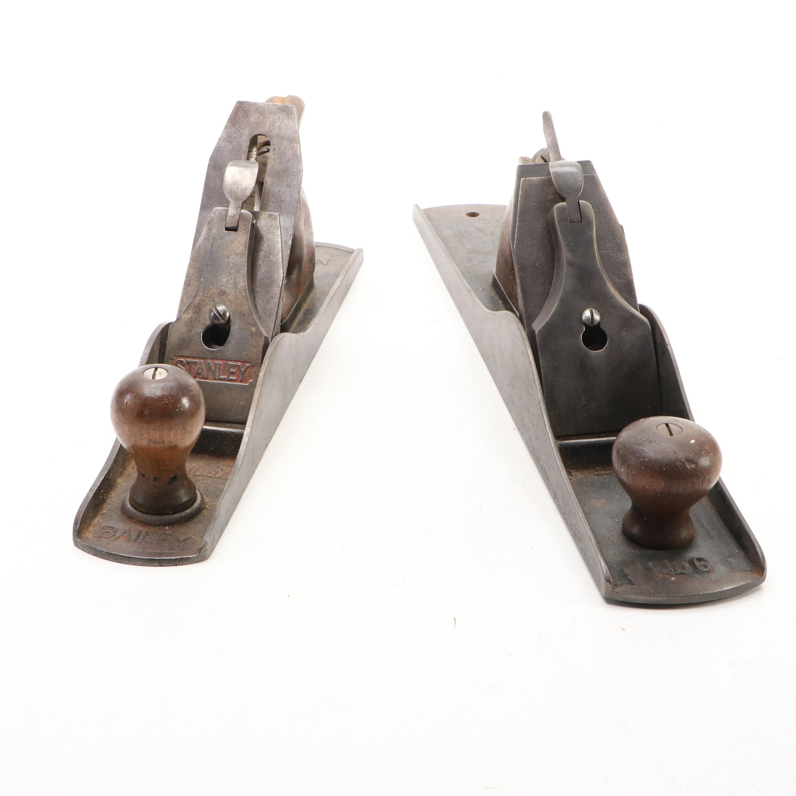 Stanley Bailey No. 5 with No. 6 Planers, Early 20th Century