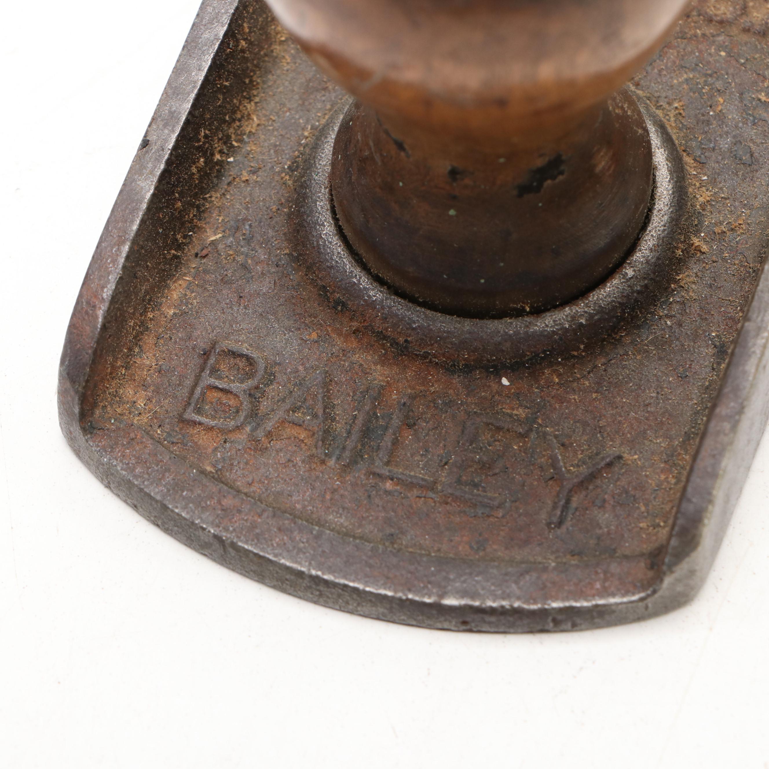 Stanley Bailey No. 5 with No. 6 Planers, Early 20th Century