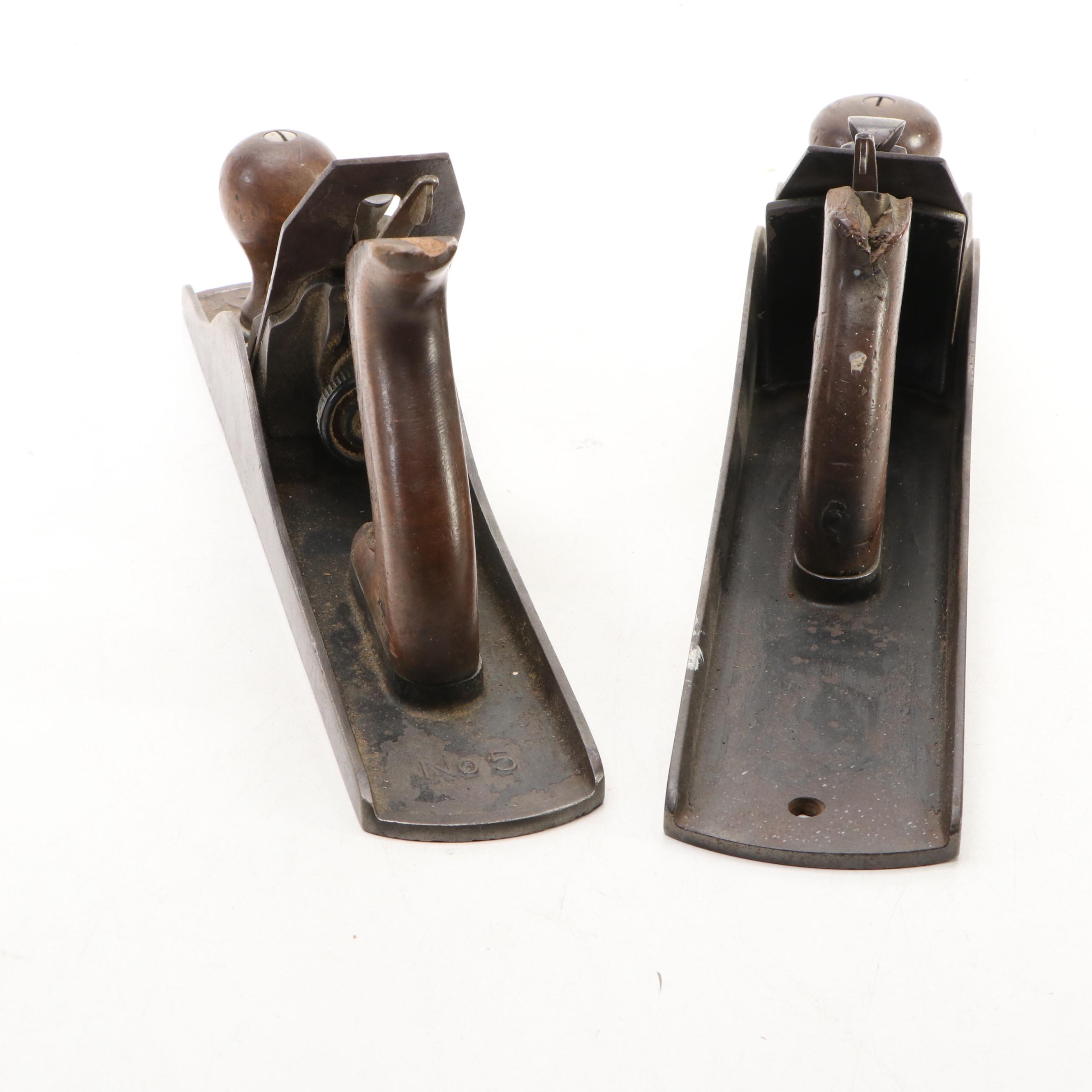 Stanley Bailey No. 5 with No. 6 Planers, Early 20th Century