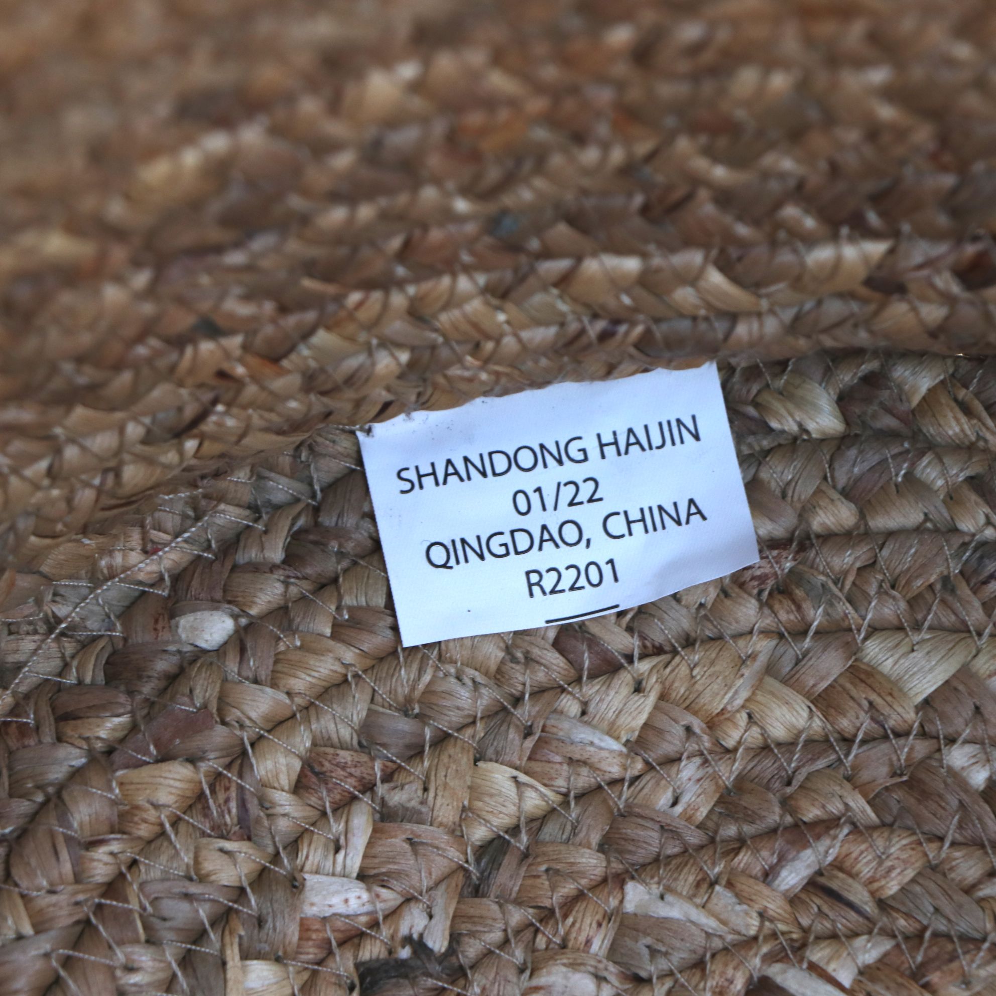 Cotton Rope and Woven Pom-Pom Storage Baskets, Including Wood Hangers