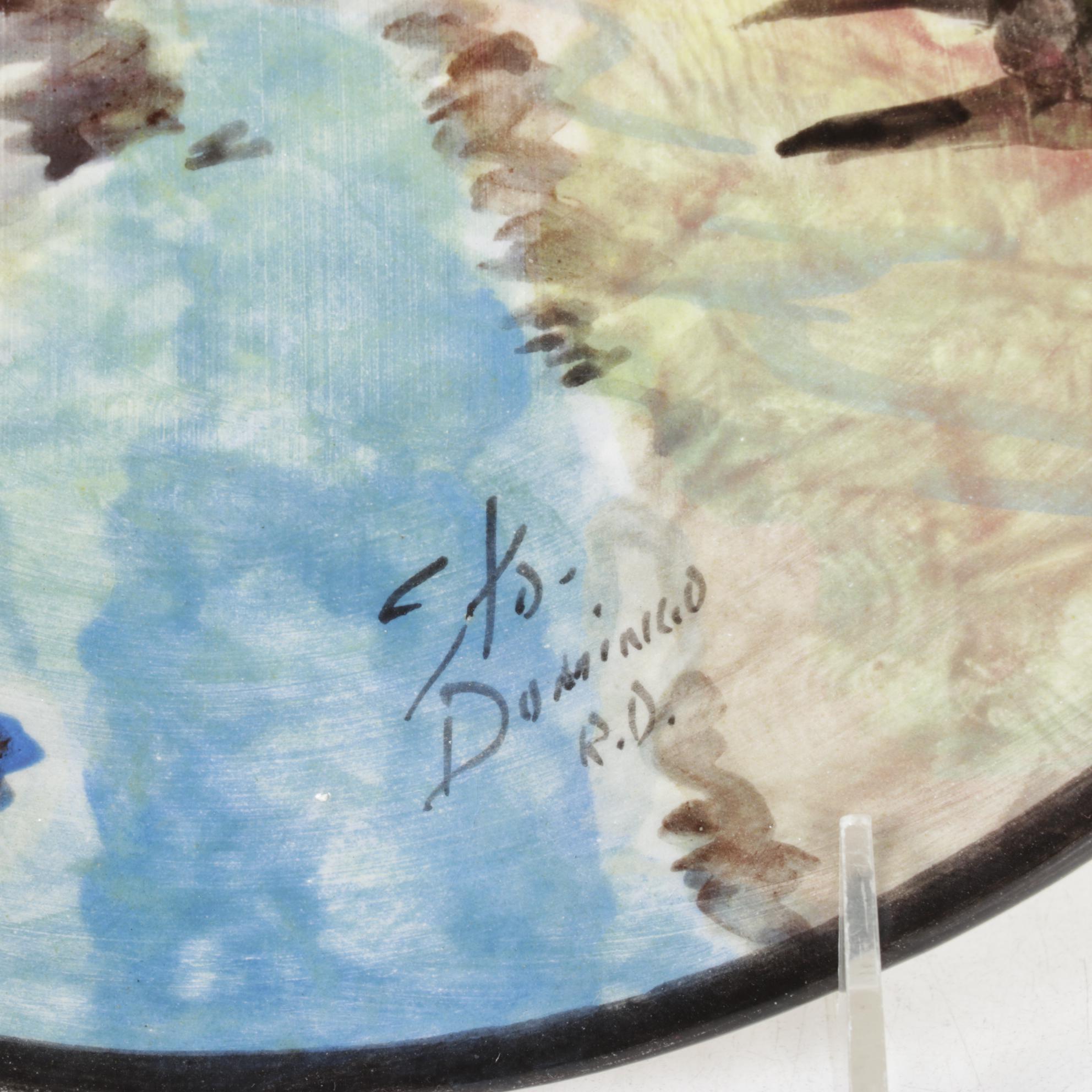 Hand-Painted Dominican Republic Wall Plates, Cigar Box Handbag & More