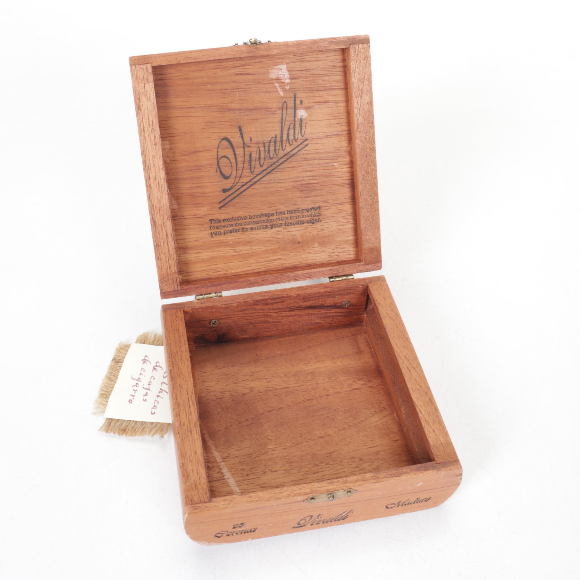 Hand-Painted Dominican Republic Wall Plates, Cigar Box Handbag & More