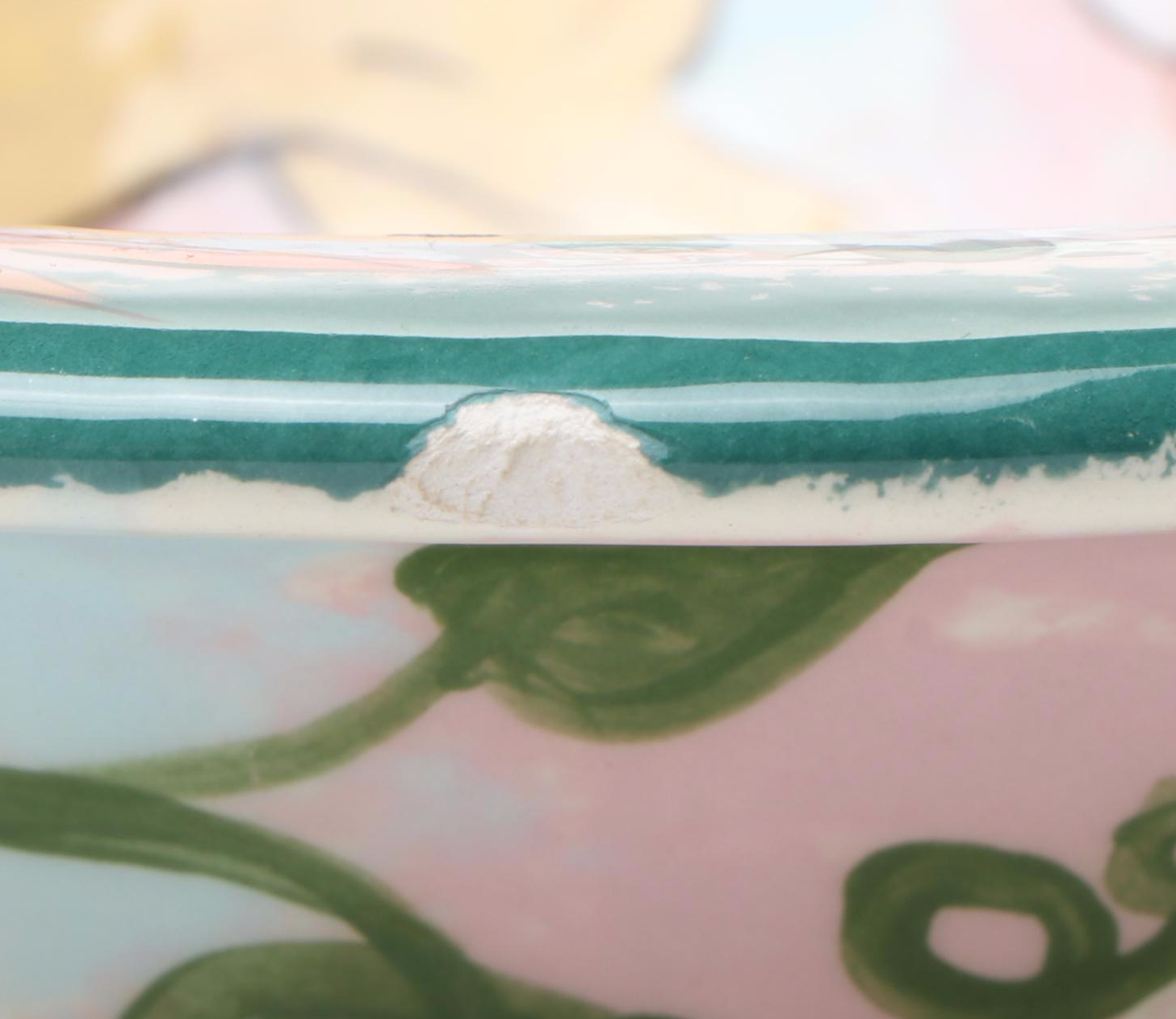 Lesäl Handcrafted Horse Themed Ceramic Bowls with Plate