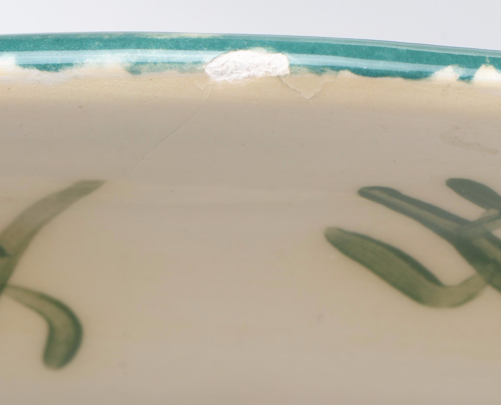 Lesäl Handcrafted Horse Themed Ceramic Bowls with Plate