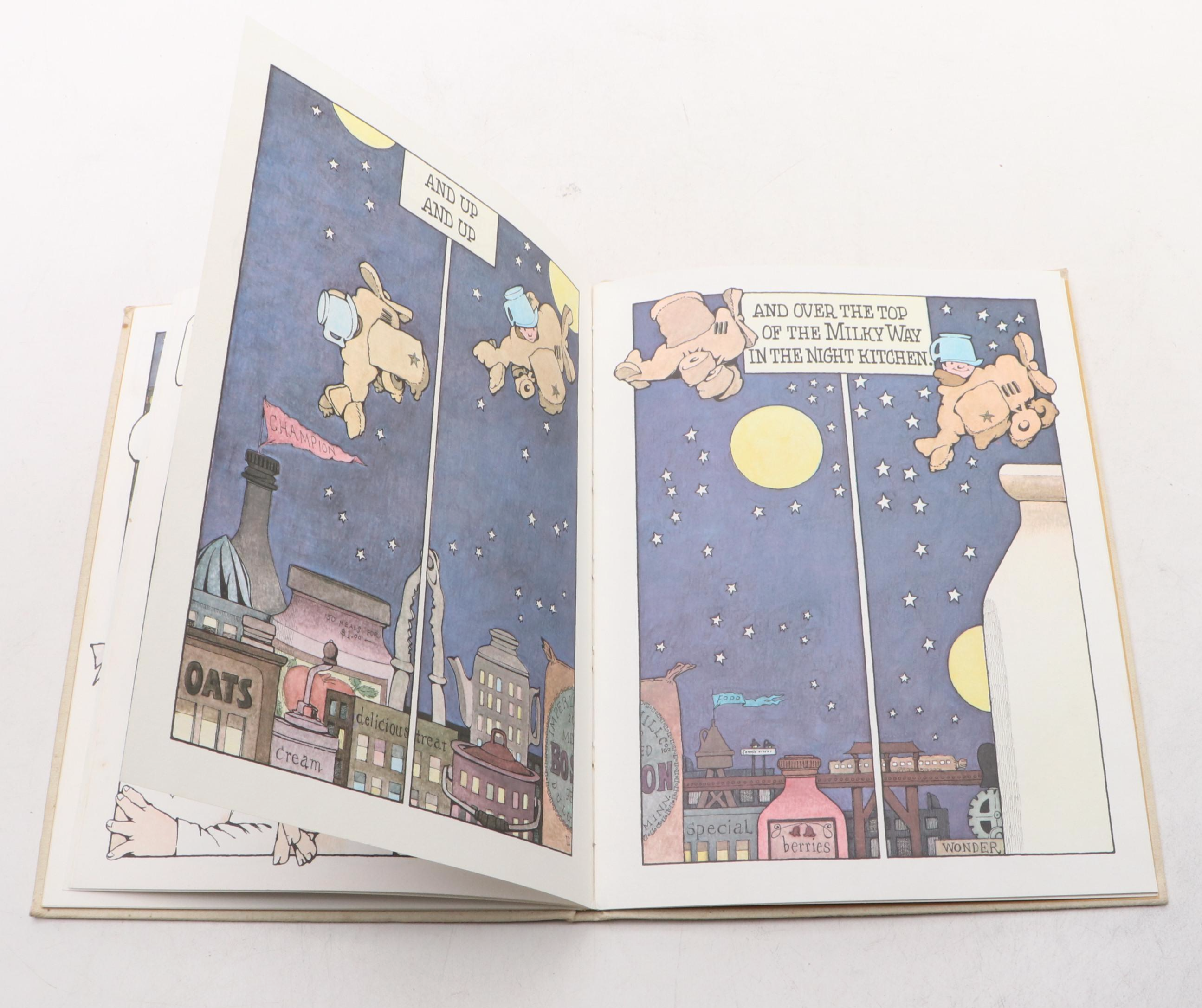 Illustrated "In the Night Kitchen" by Maurice Sendak, 1970