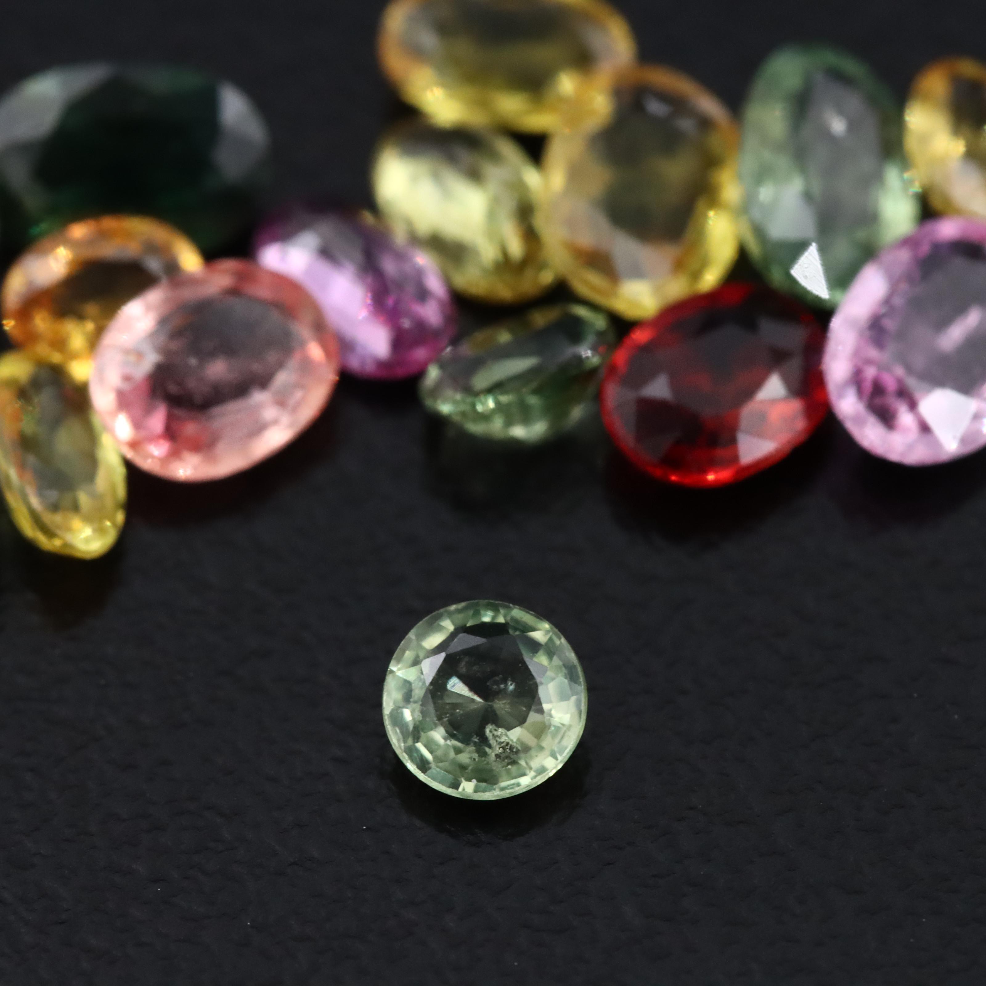 Loose 5.88 CTW Sapphires