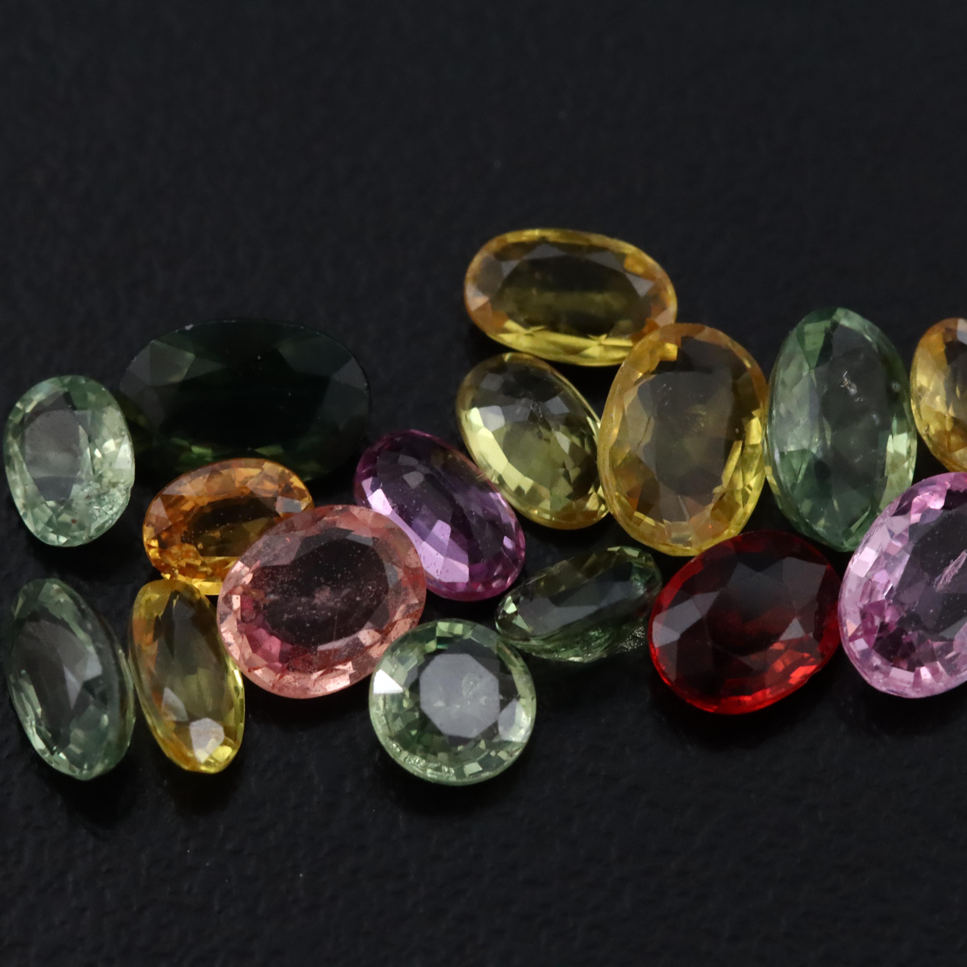 Loose 5.88 CTW Sapphires