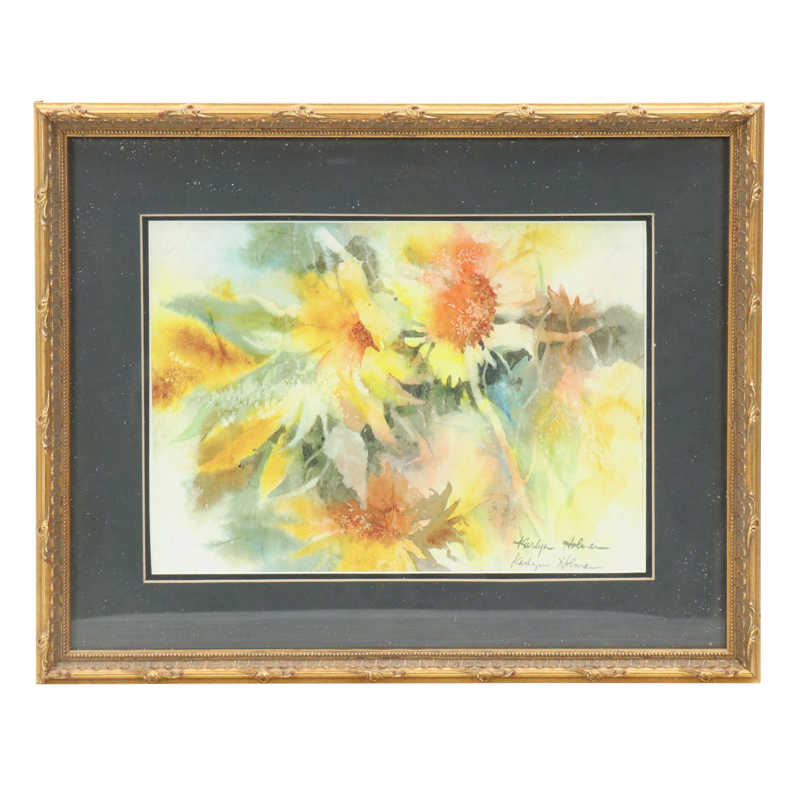 Karlyn Holman Floral Digital Print