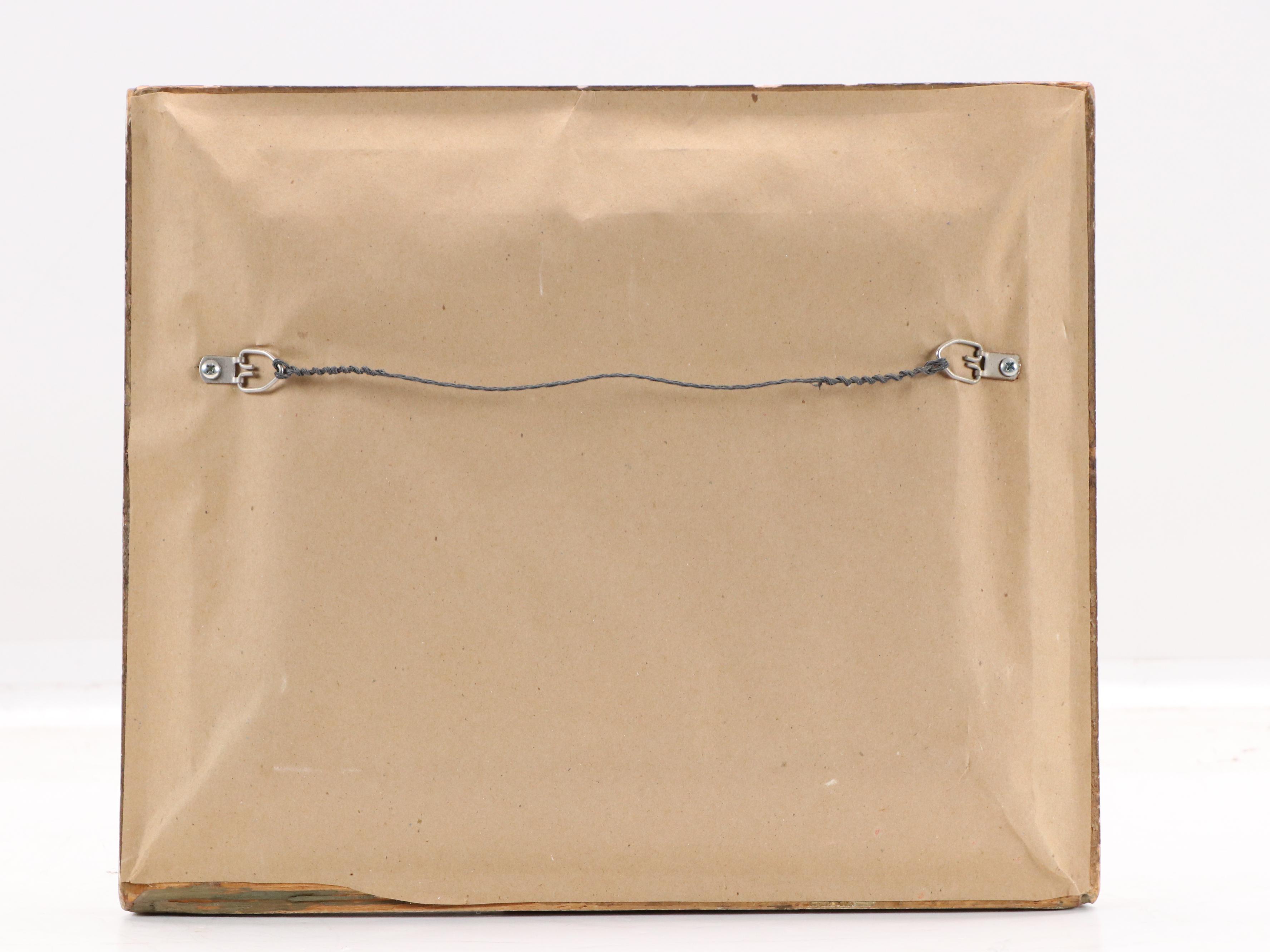 Textured Photomechanical Print After Georges Braque "La Ciotat Harbor"