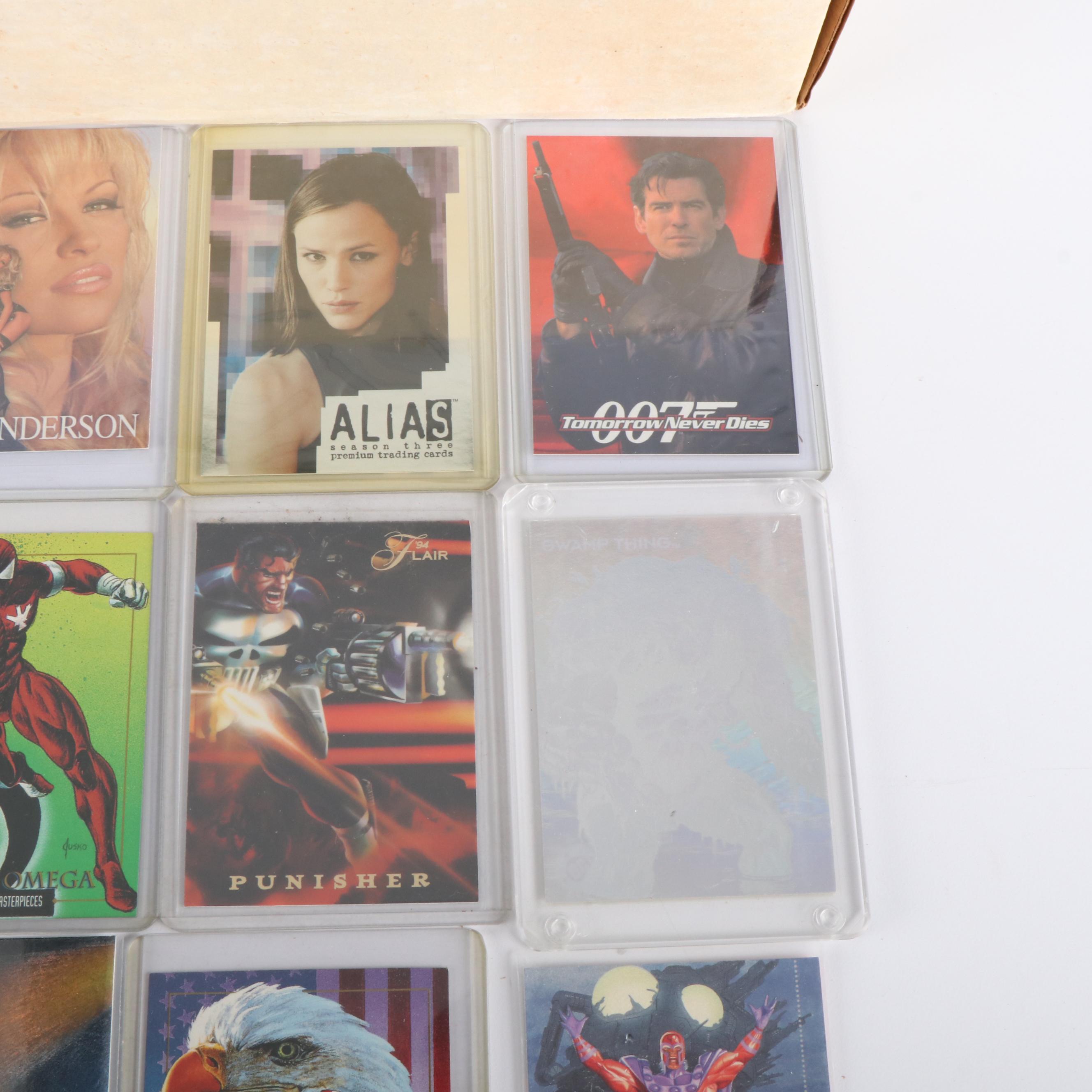 Marvel and DC Comic Books Cards Featuring Superman, Iron Man, with More