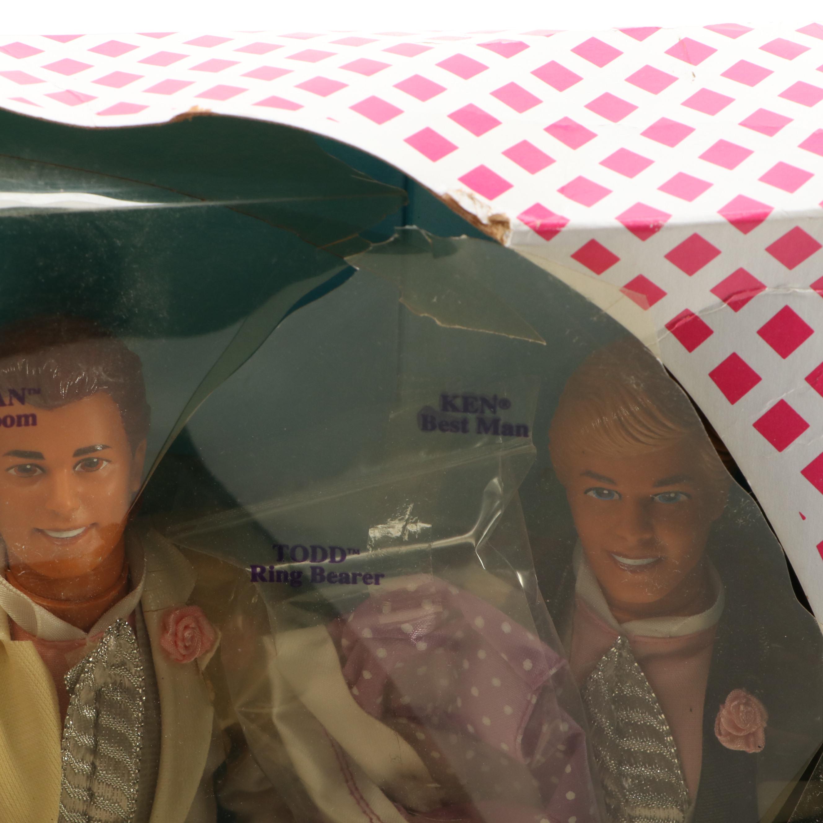 Mattel "Wedding Party Midge" Barbie Gift Set, 1990