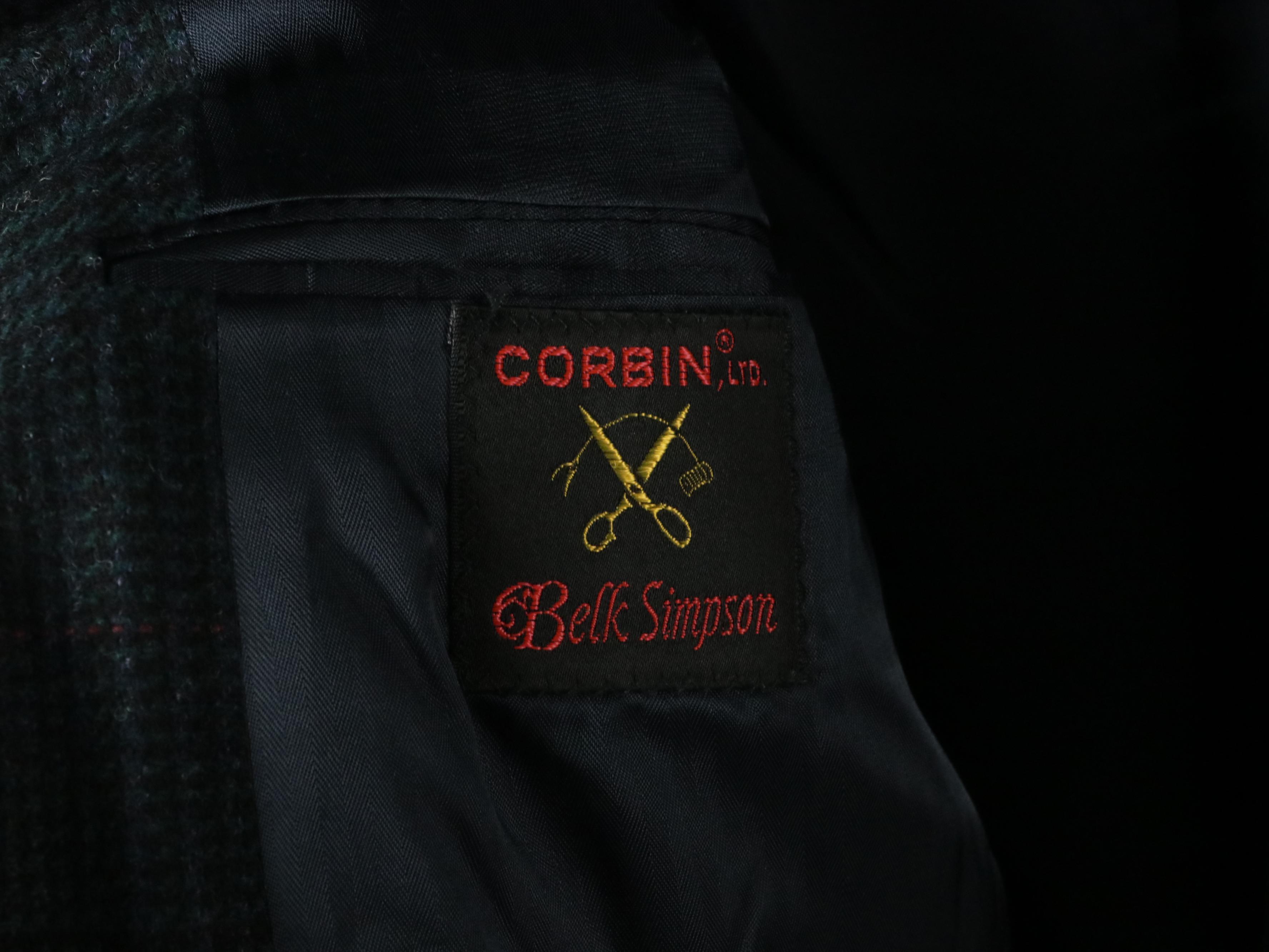 Men's Vintage Patterned Wool, Linen and Corduroy Blazers Featuring Corbin Ltd.