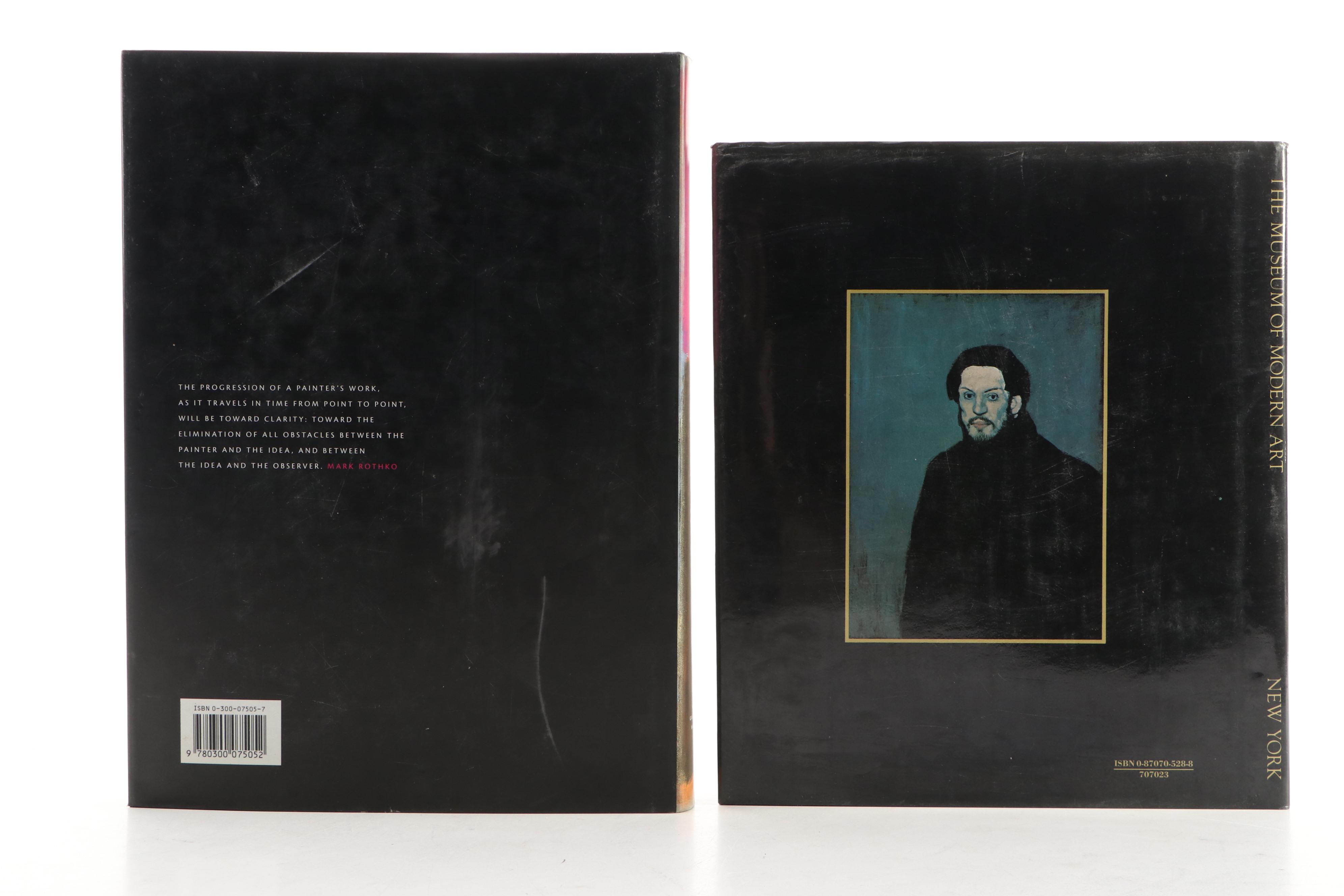 Mark Rothko and Pablo Picasso Exhibition Catalogs