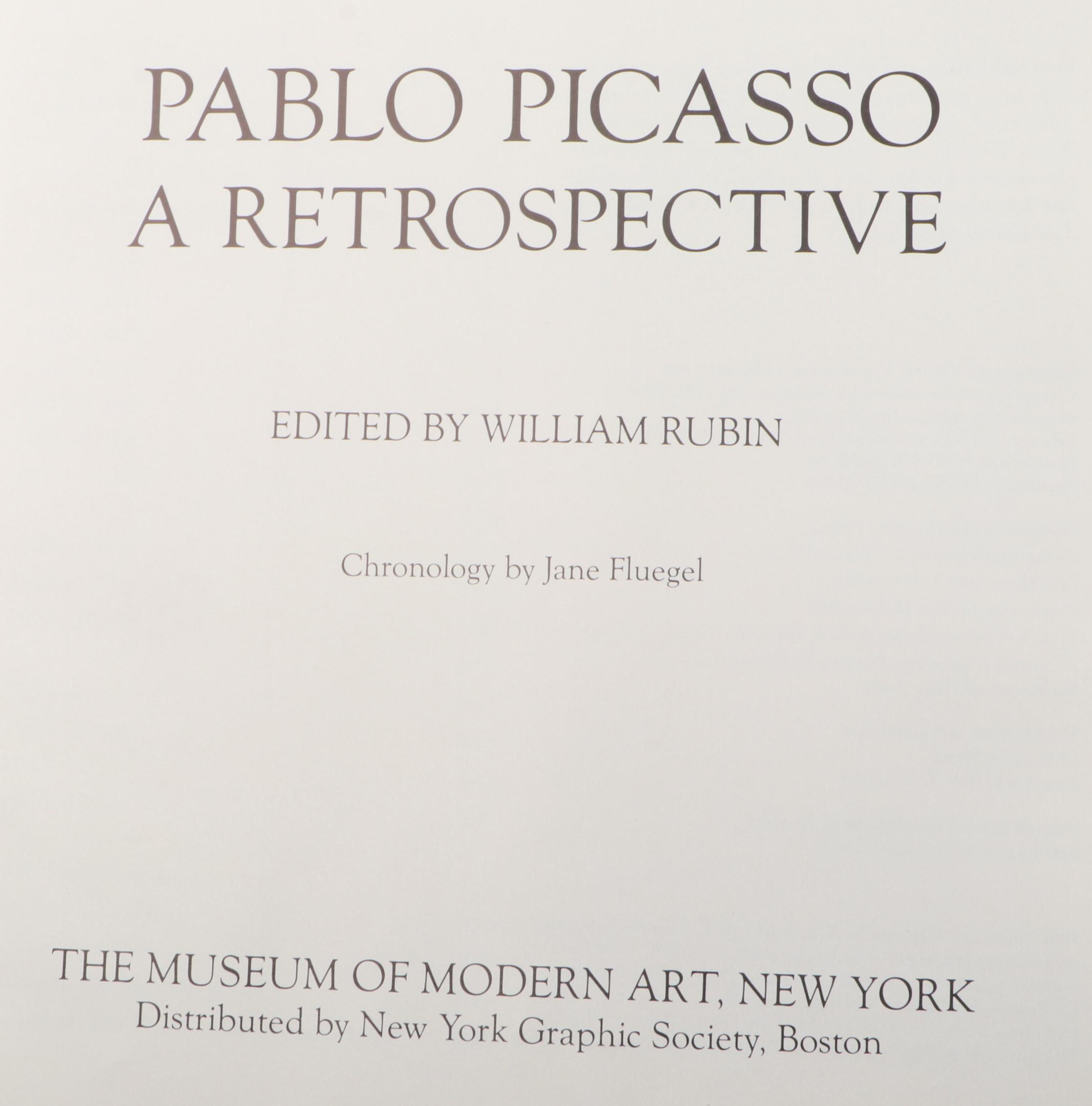 Mark Rothko and Pablo Picasso Exhibition Catalogs