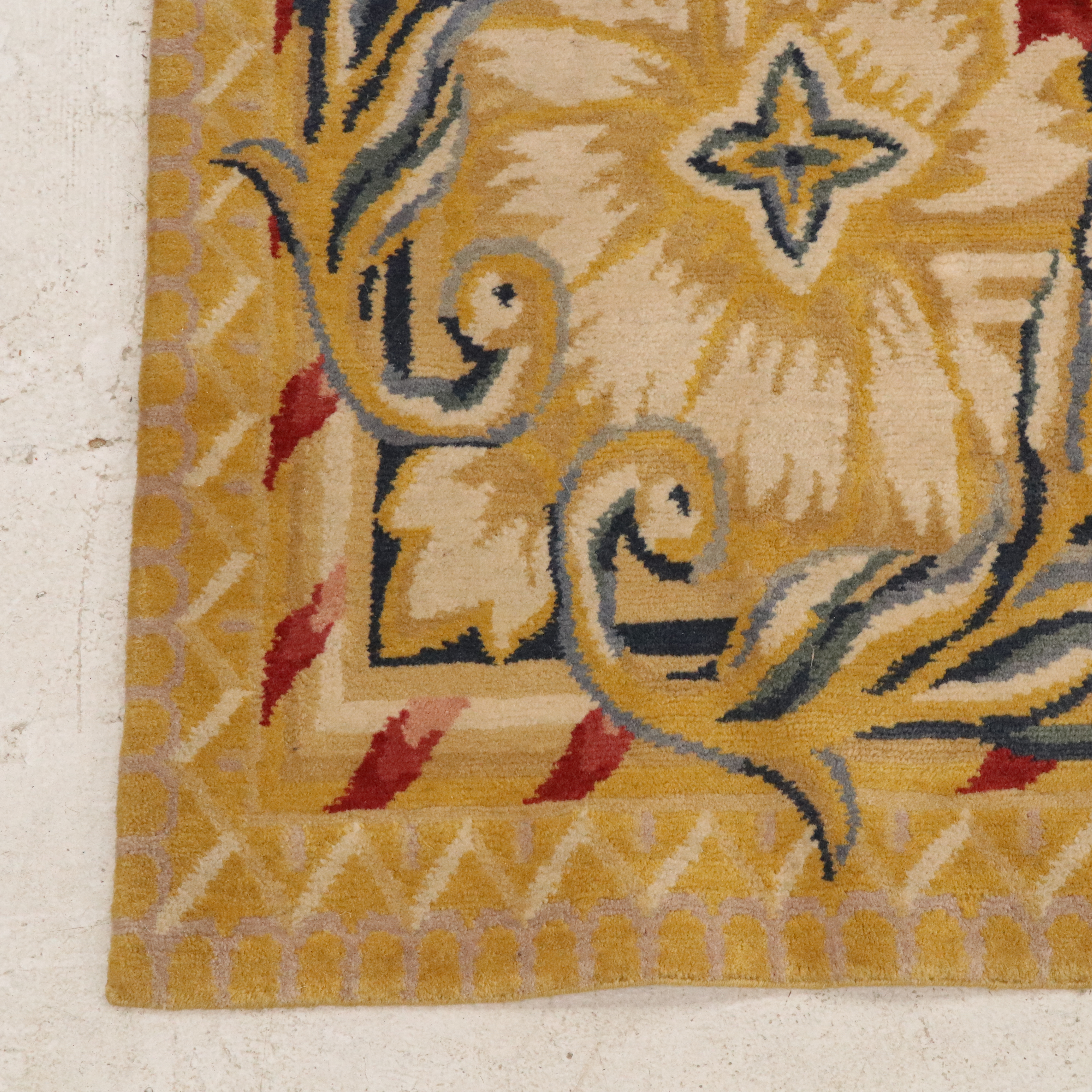 11'11 x 14'4 Hand-Knotted Elson & Company Nepali Custom Room-Sized Rug