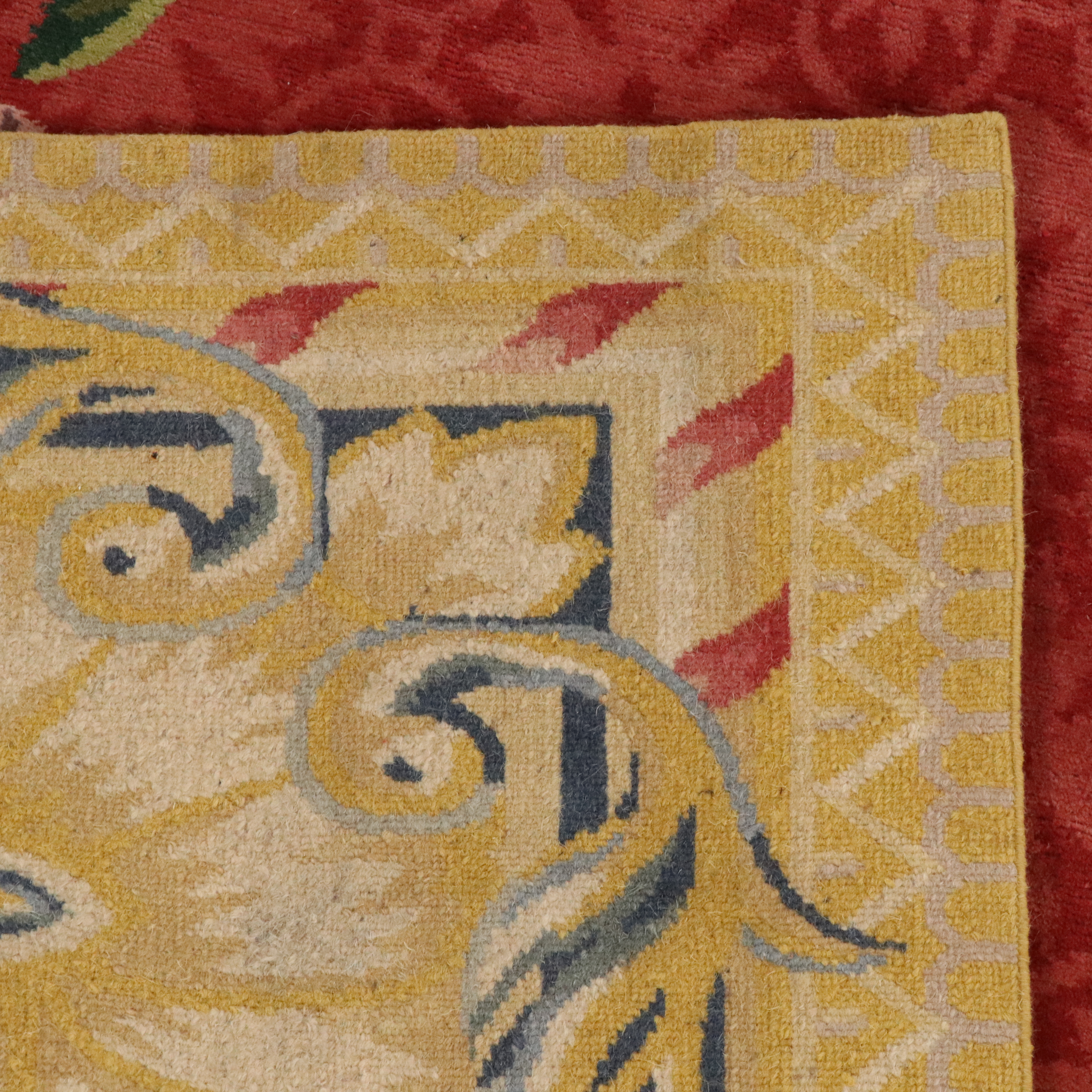 11'11 x 14'4 Hand-Knotted Elson & Company Nepali Custom Room-Sized Rug