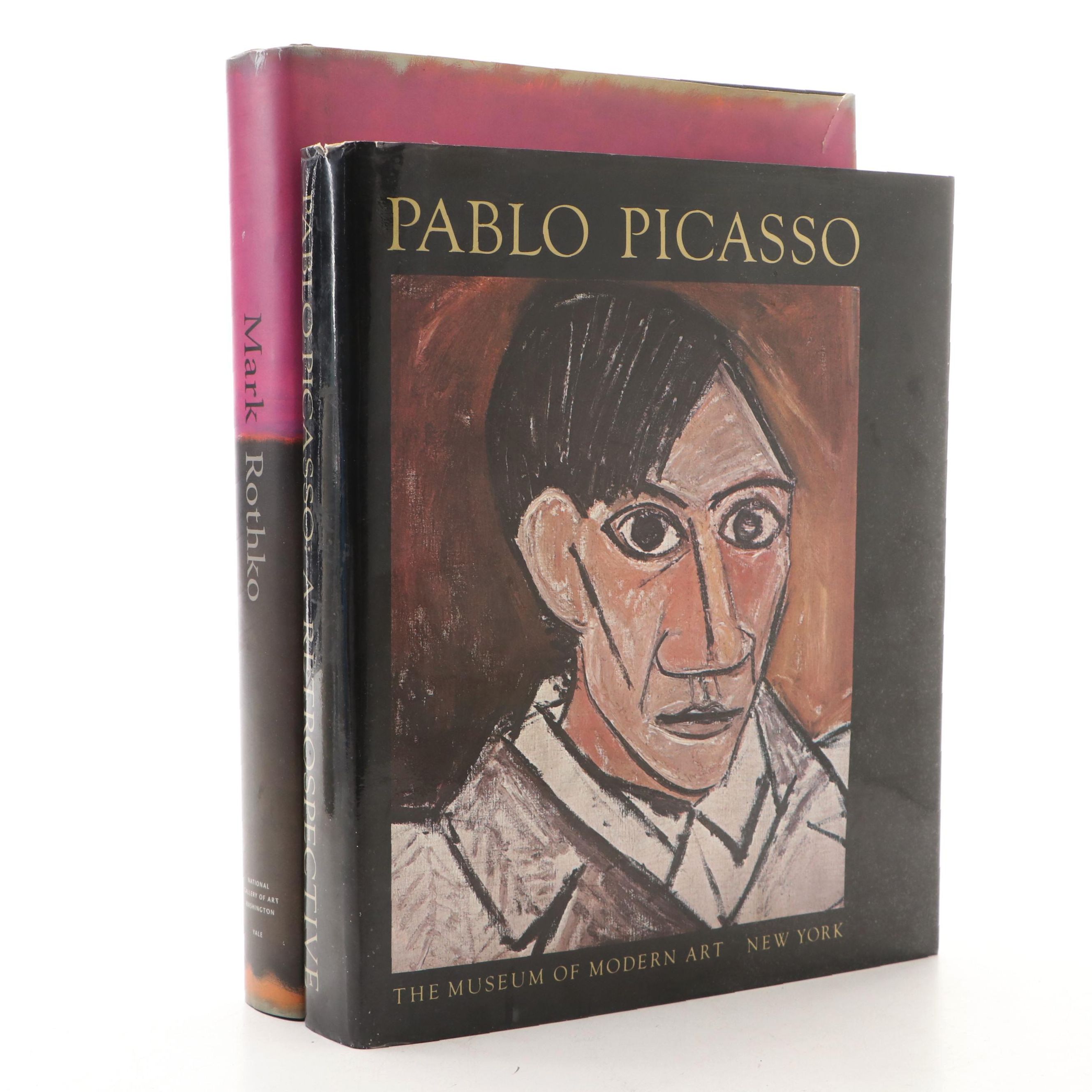 Mark Rothko and Pablo Picasso Exhibition Catalogs